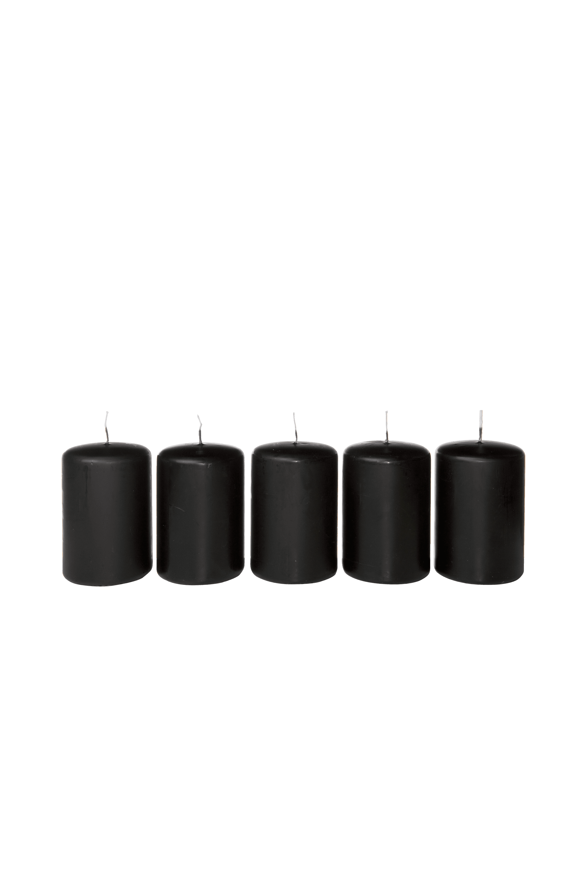 Bold chandelier candles black big