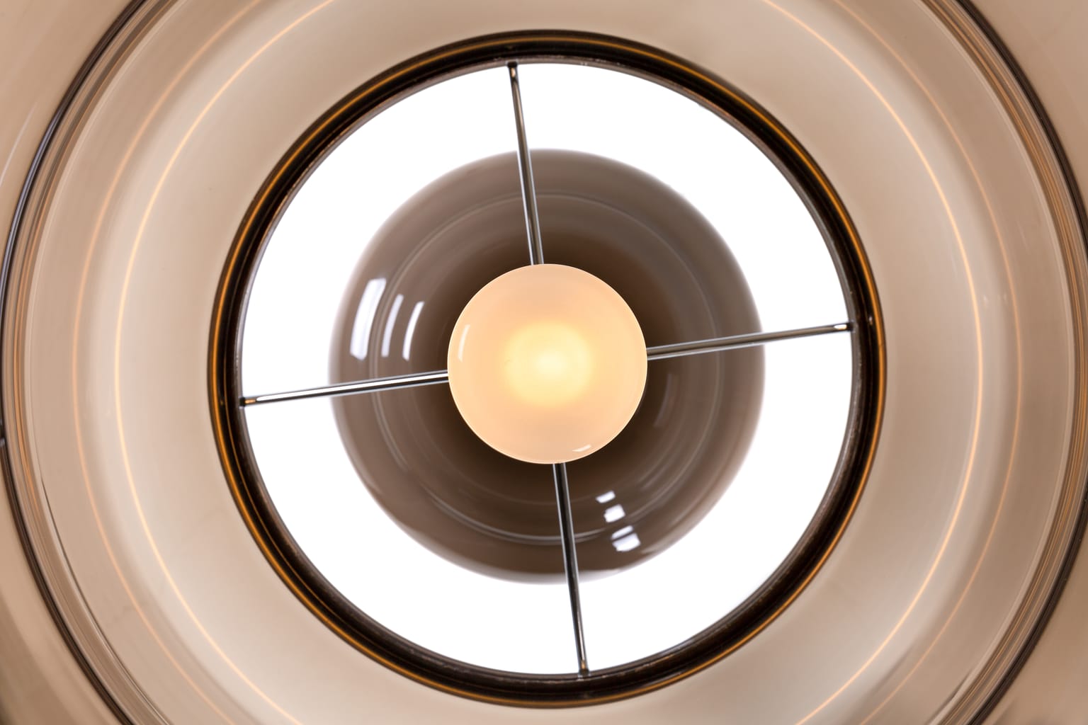 Kaipo TOO table lamp Sepia brown detail light bulb