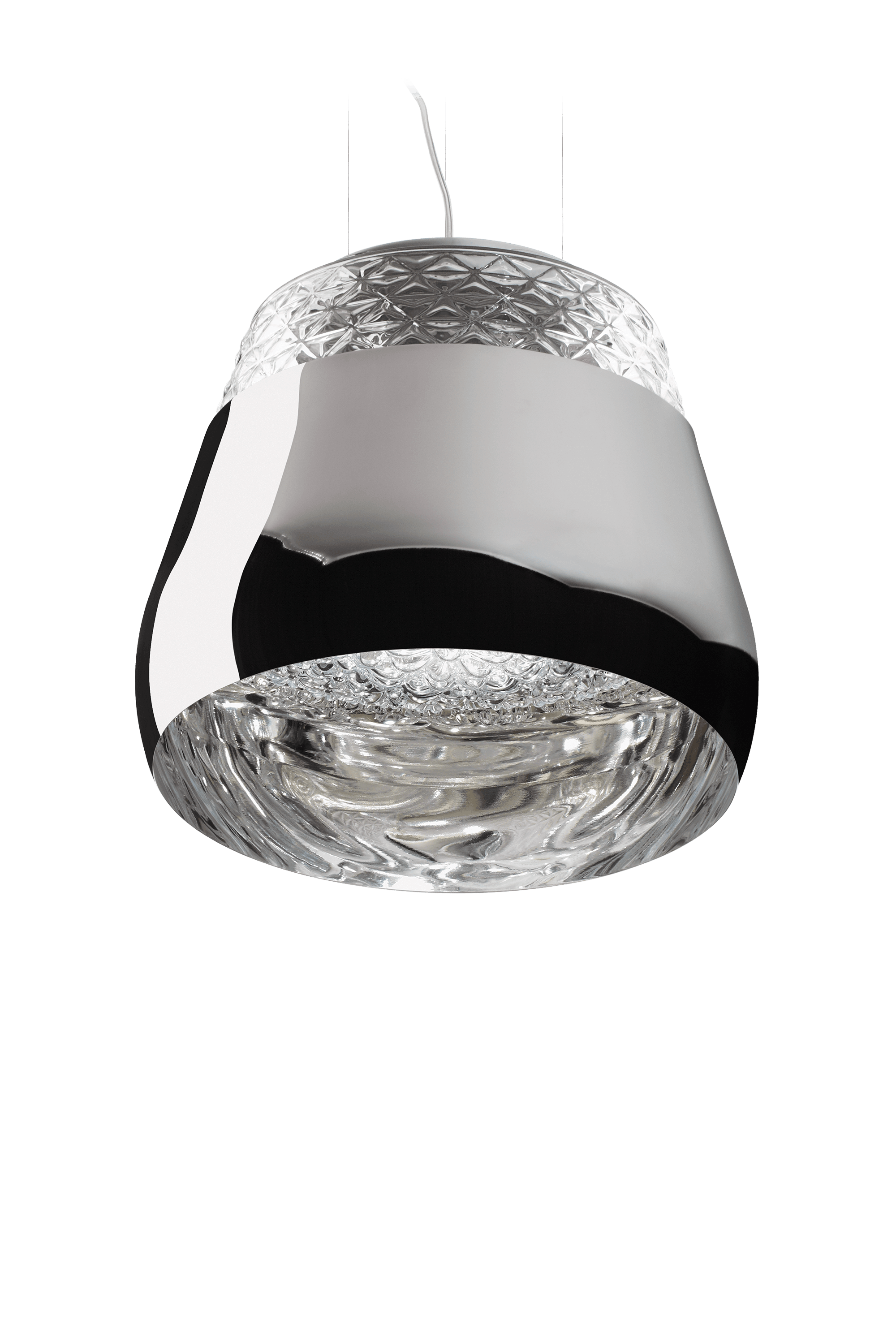 Valentine Baby suspension light silver front view