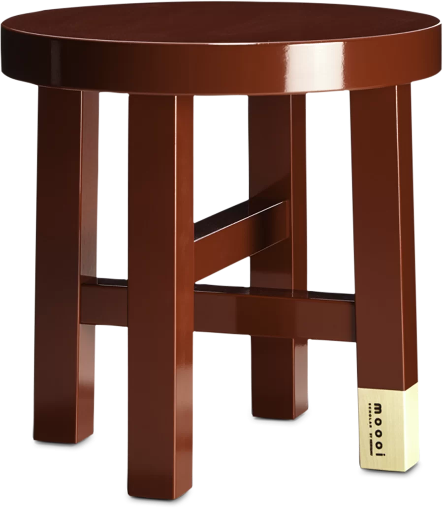 Common Comrades side table Scholar front view