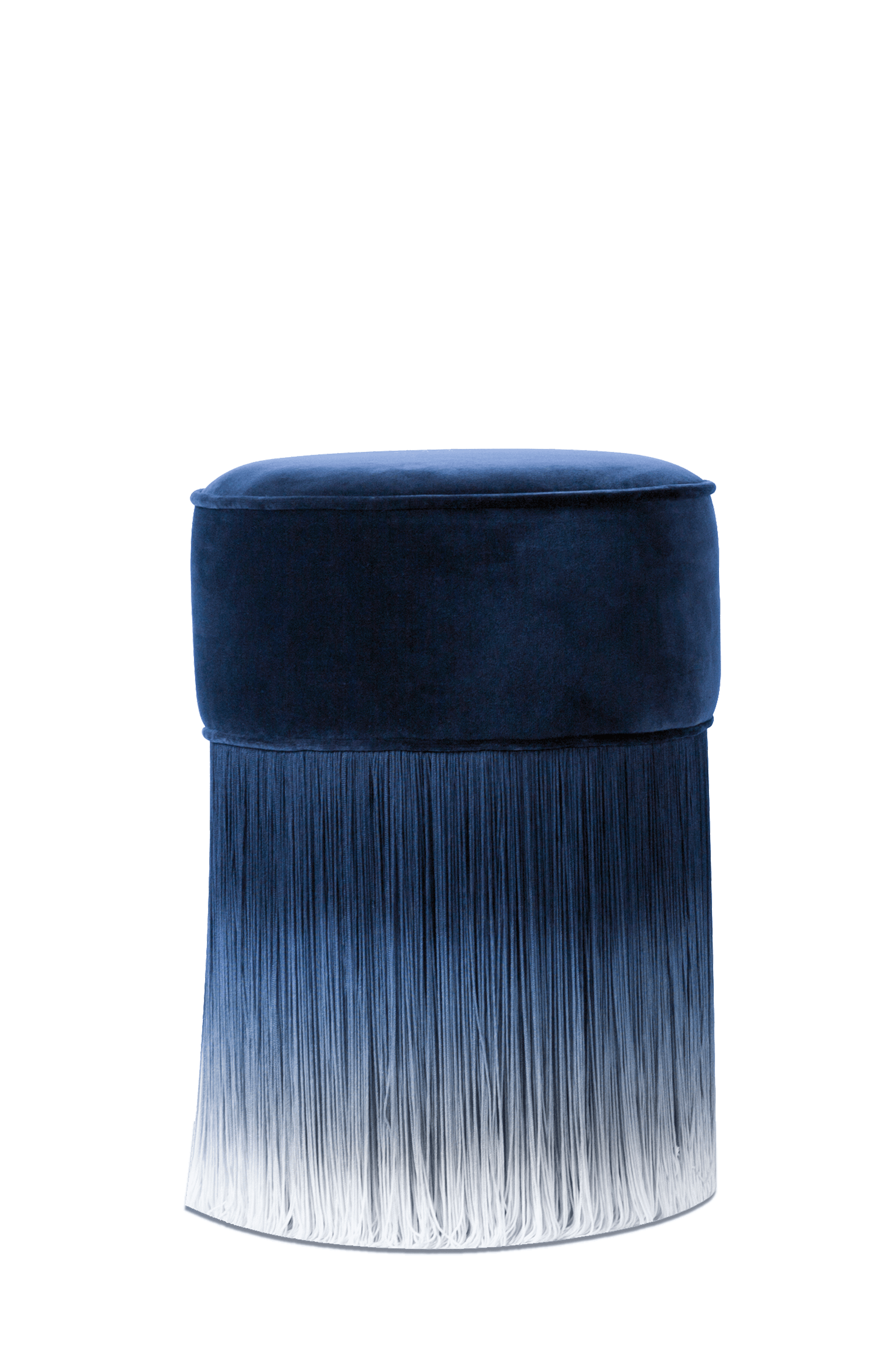 Amami Pouf 30 Blue front view