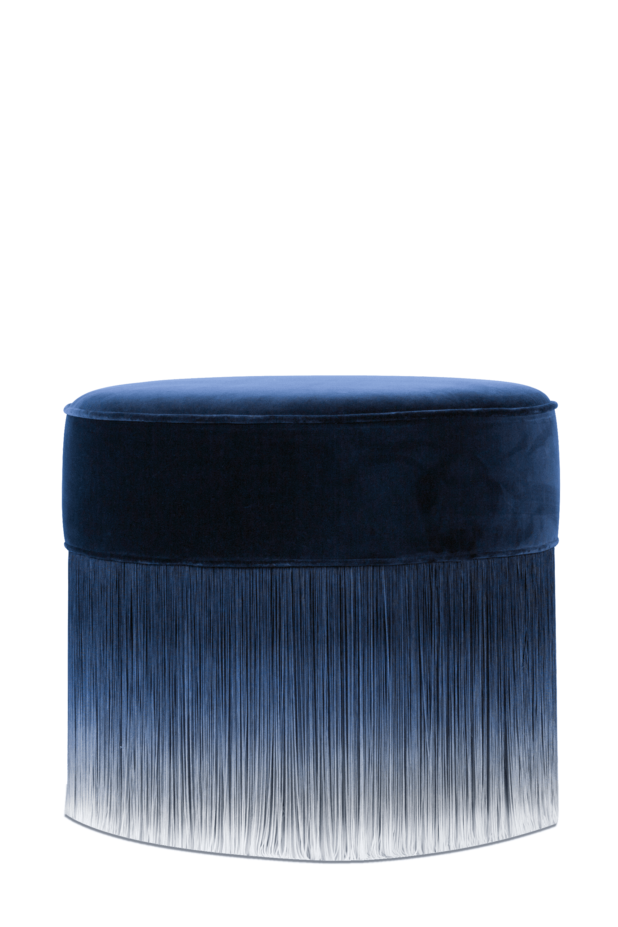 Amami Pouf 50 Blue front view