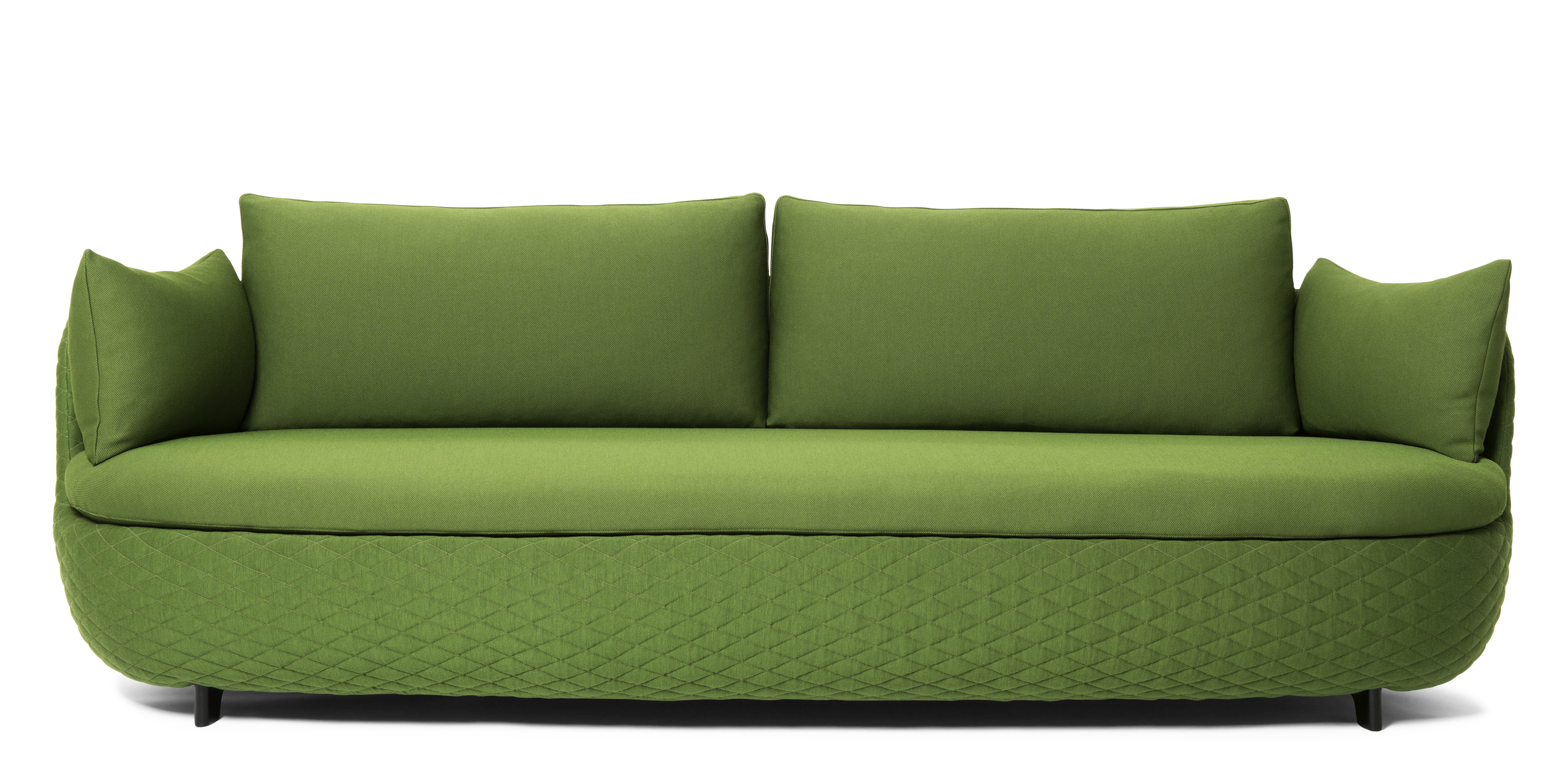 Bart Canapé Sofa summit green front view