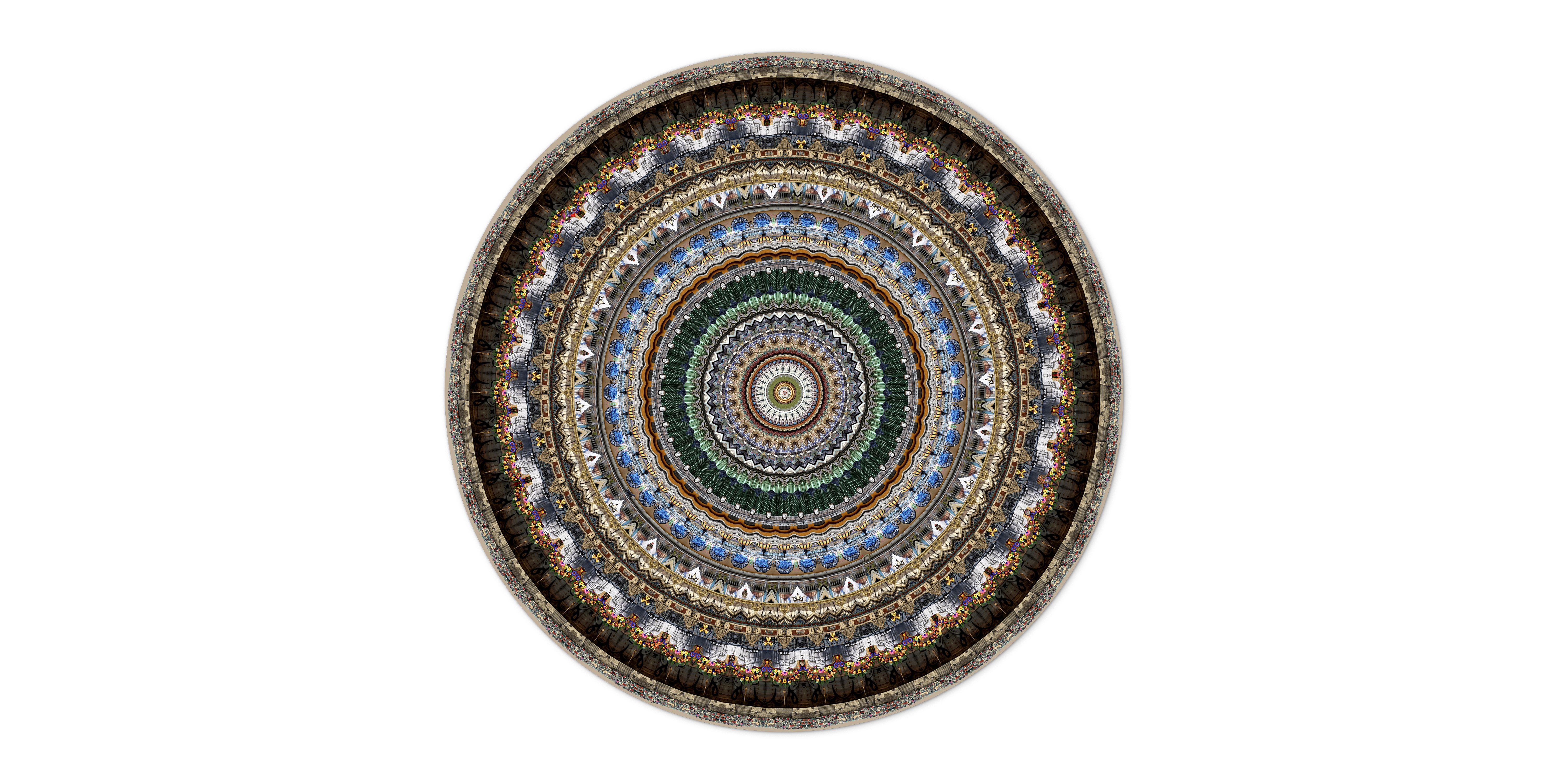 Carpet Urban Mandalas Mexico City