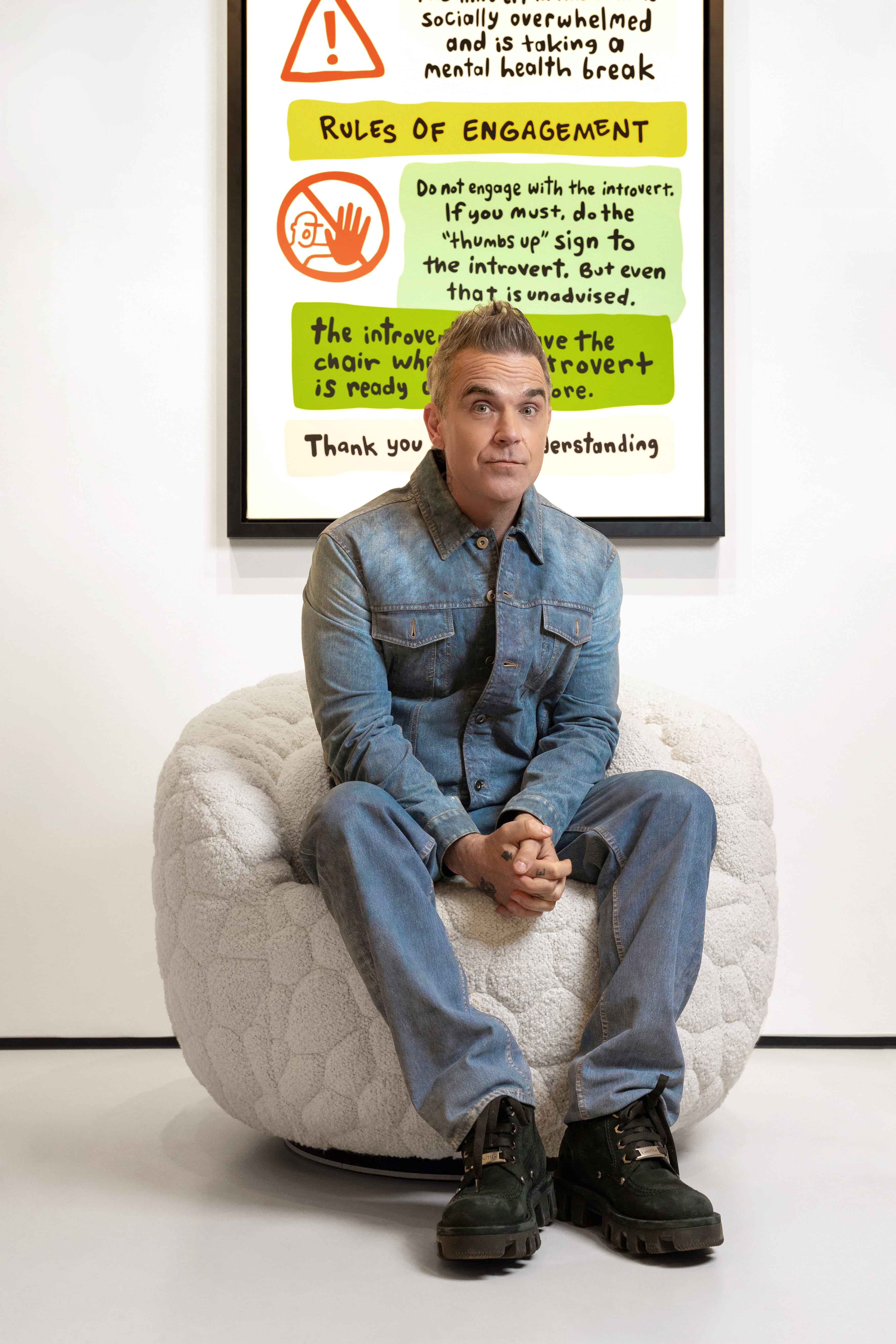 Portrait Robbie Williams