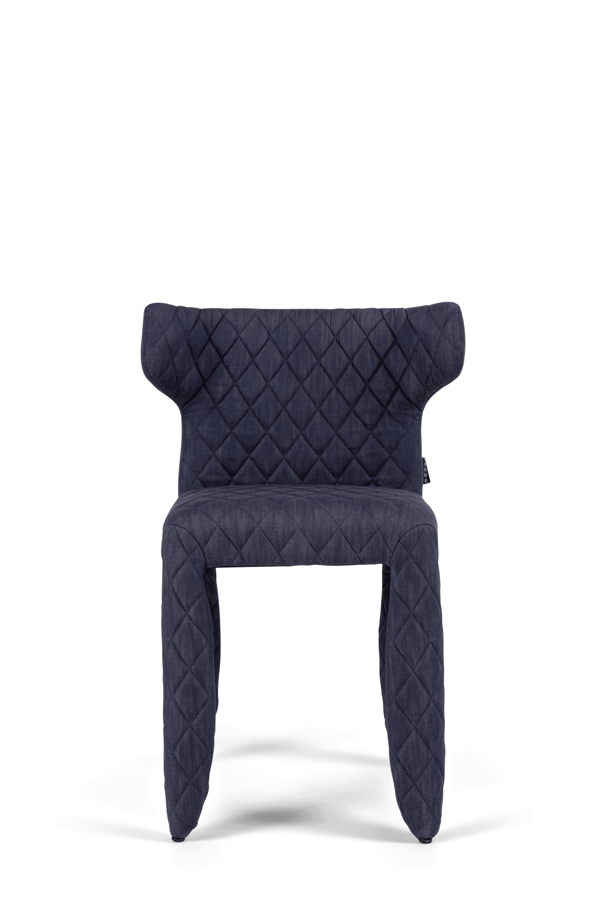 Monster Armchair Indigo Denim blue front side