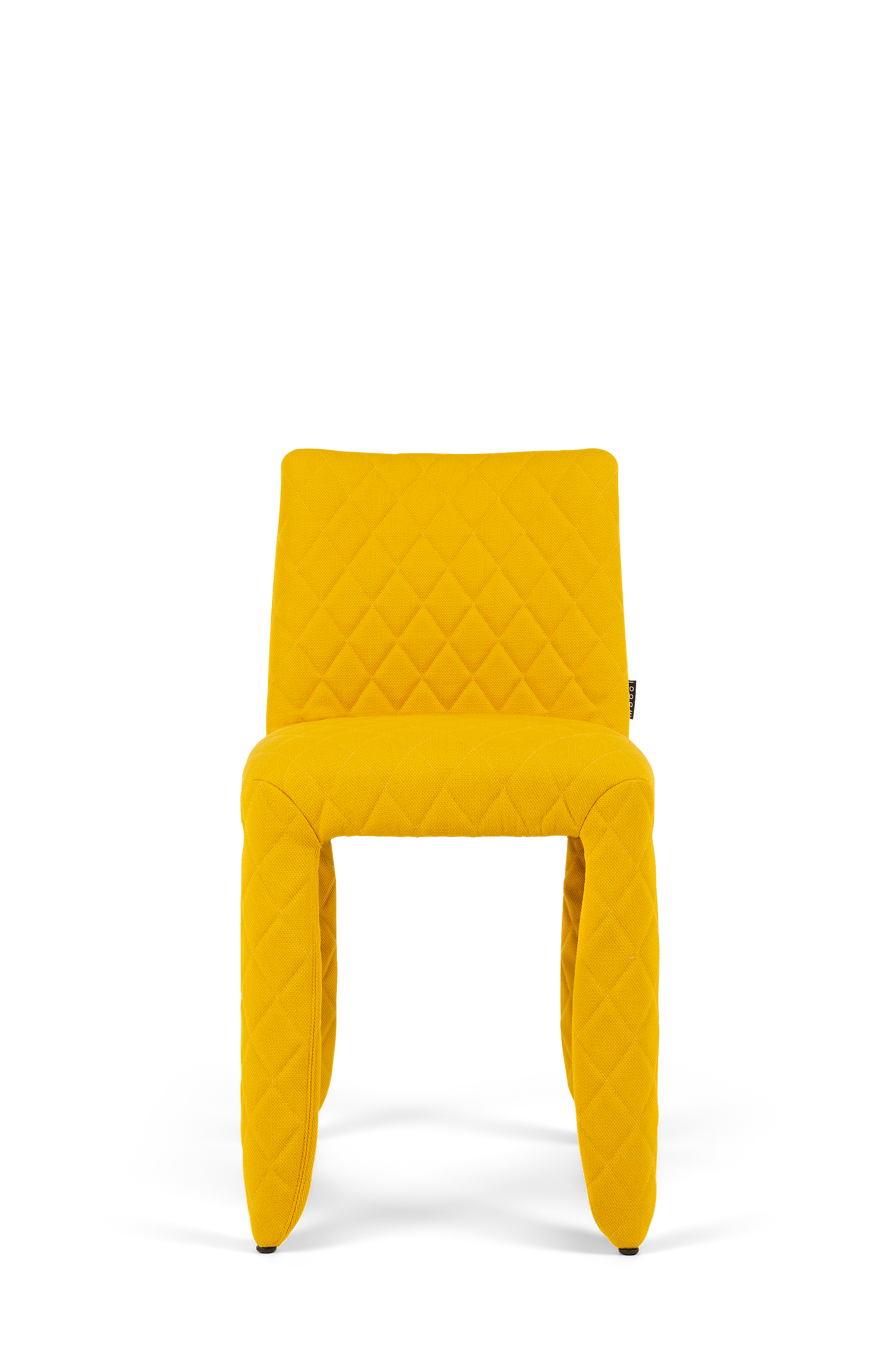 Monster Chair Steelcut yellow front side