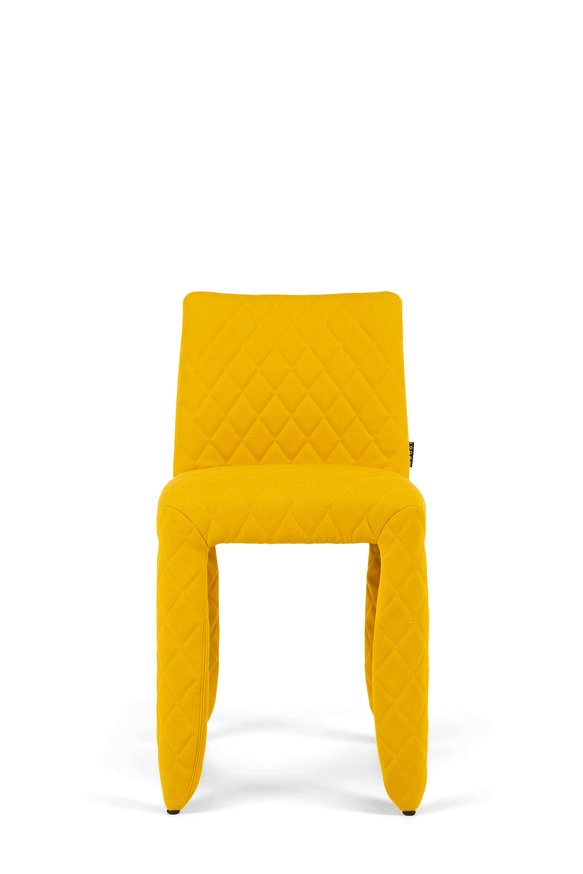 Monster Chair Steelcut yellow front side