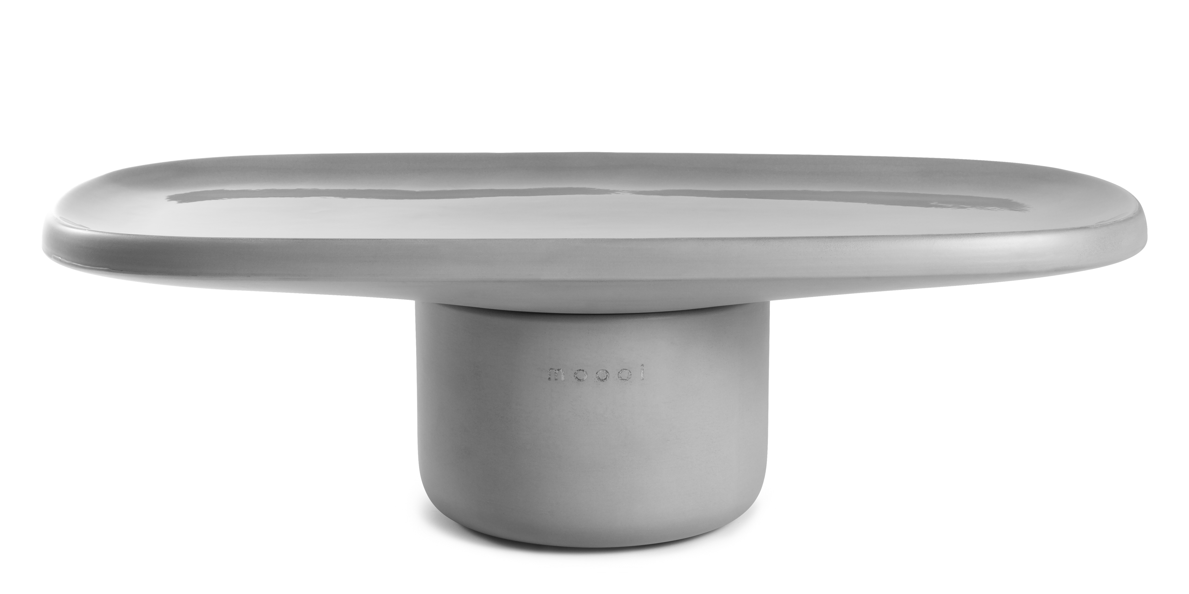 Obon table rectangle low grey 