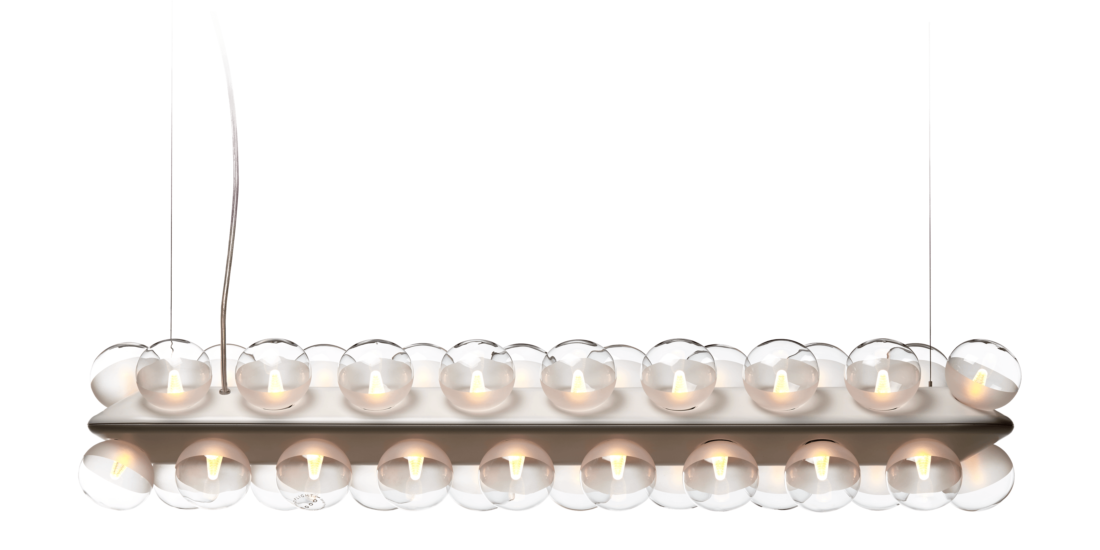 Prop Light Double suspension horizontal on front view