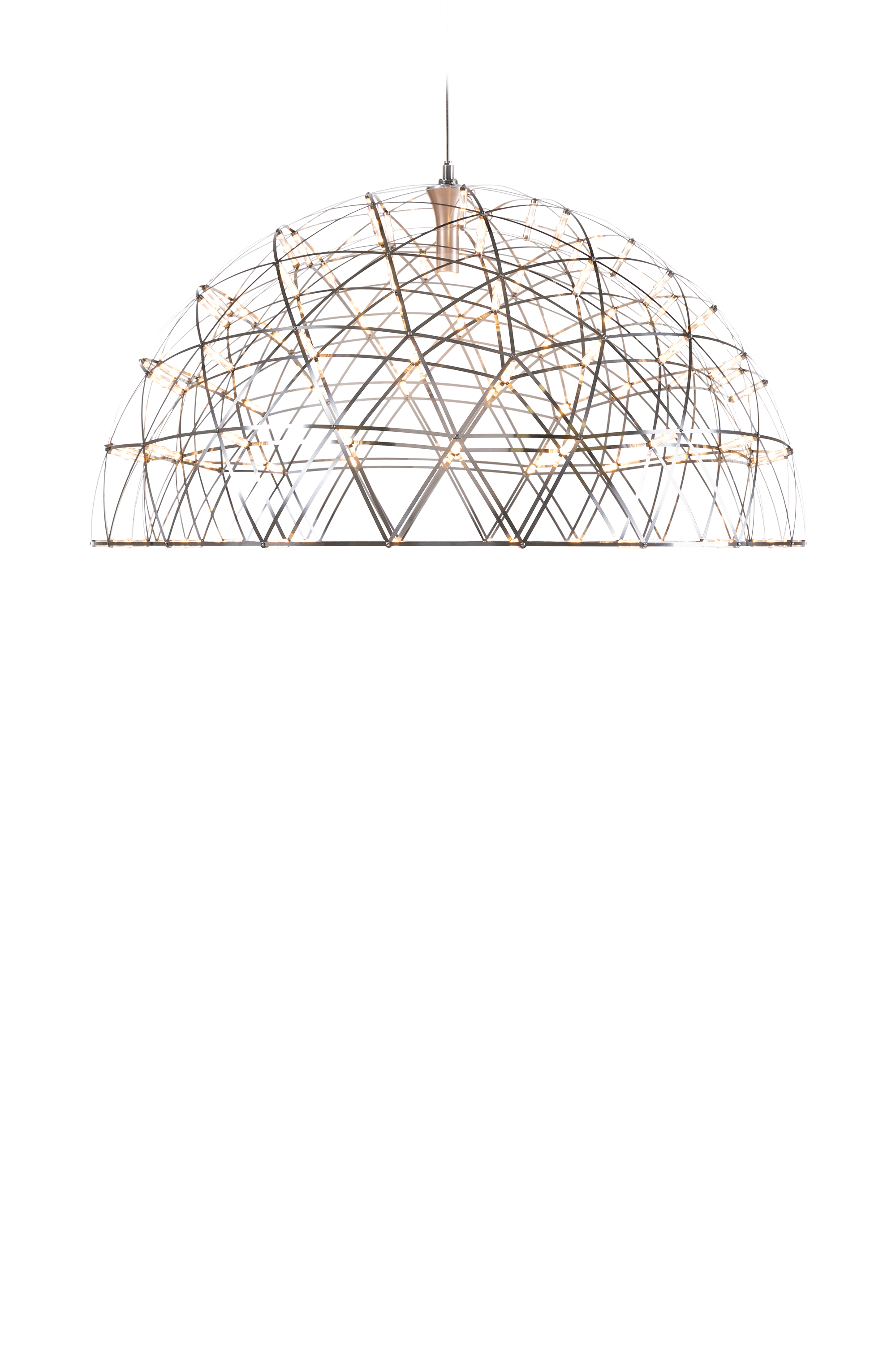 Raimond II Dome suspension light front view