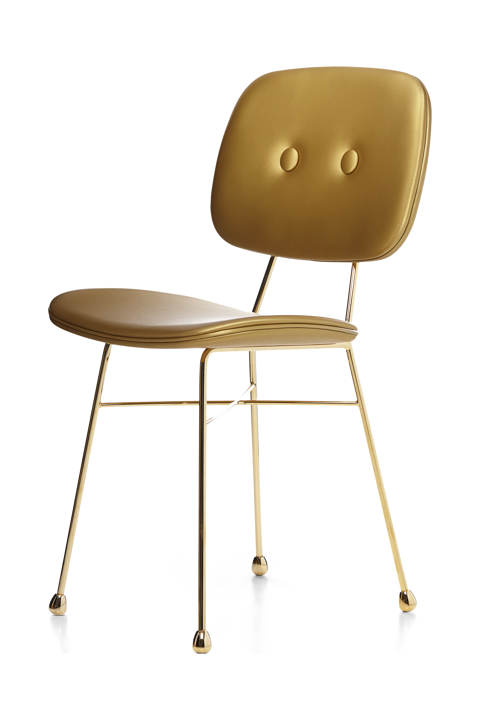 The Golden Chair matt gold right view