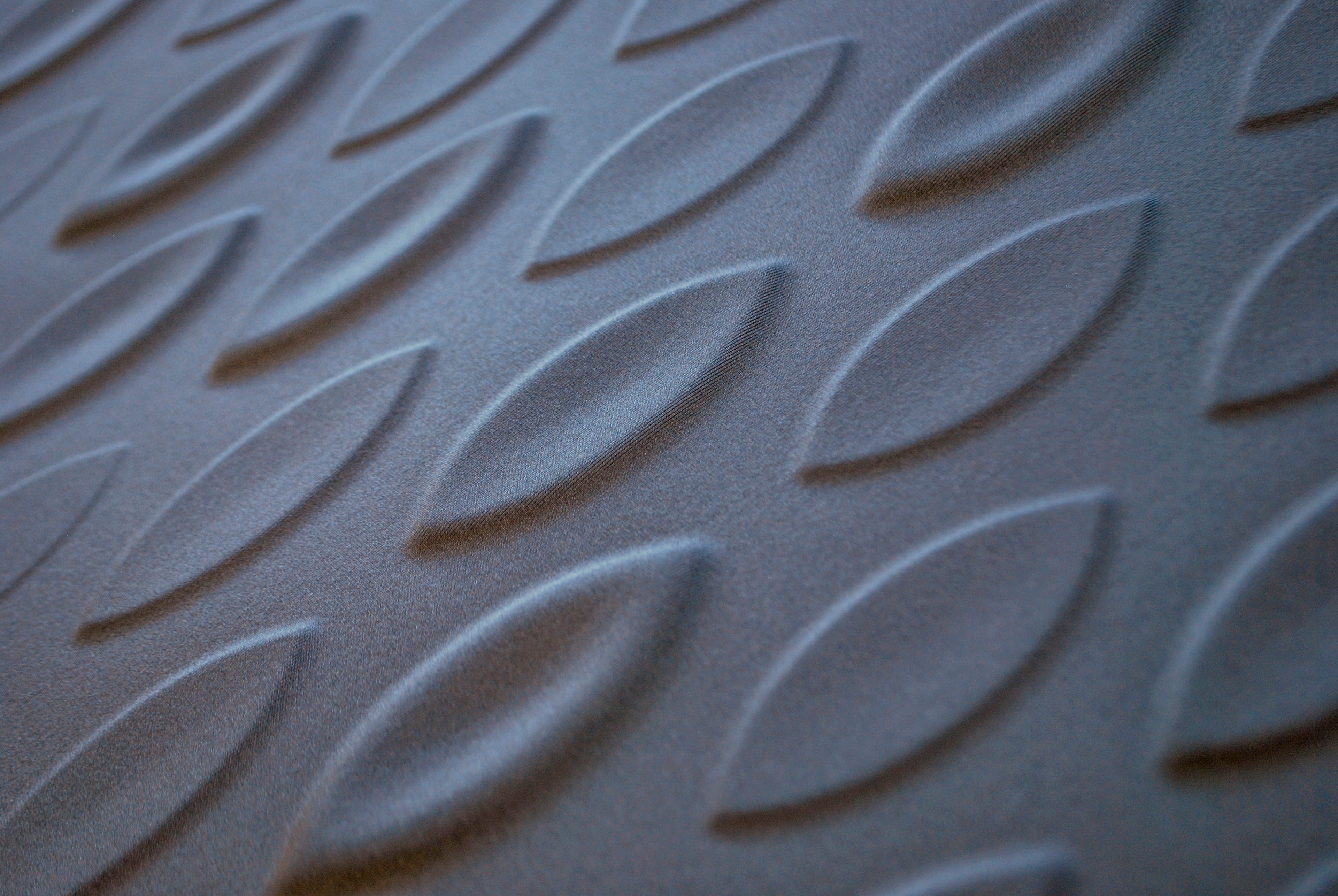 Wallcovering Extinct Animals Flying Coral Fish blue detail