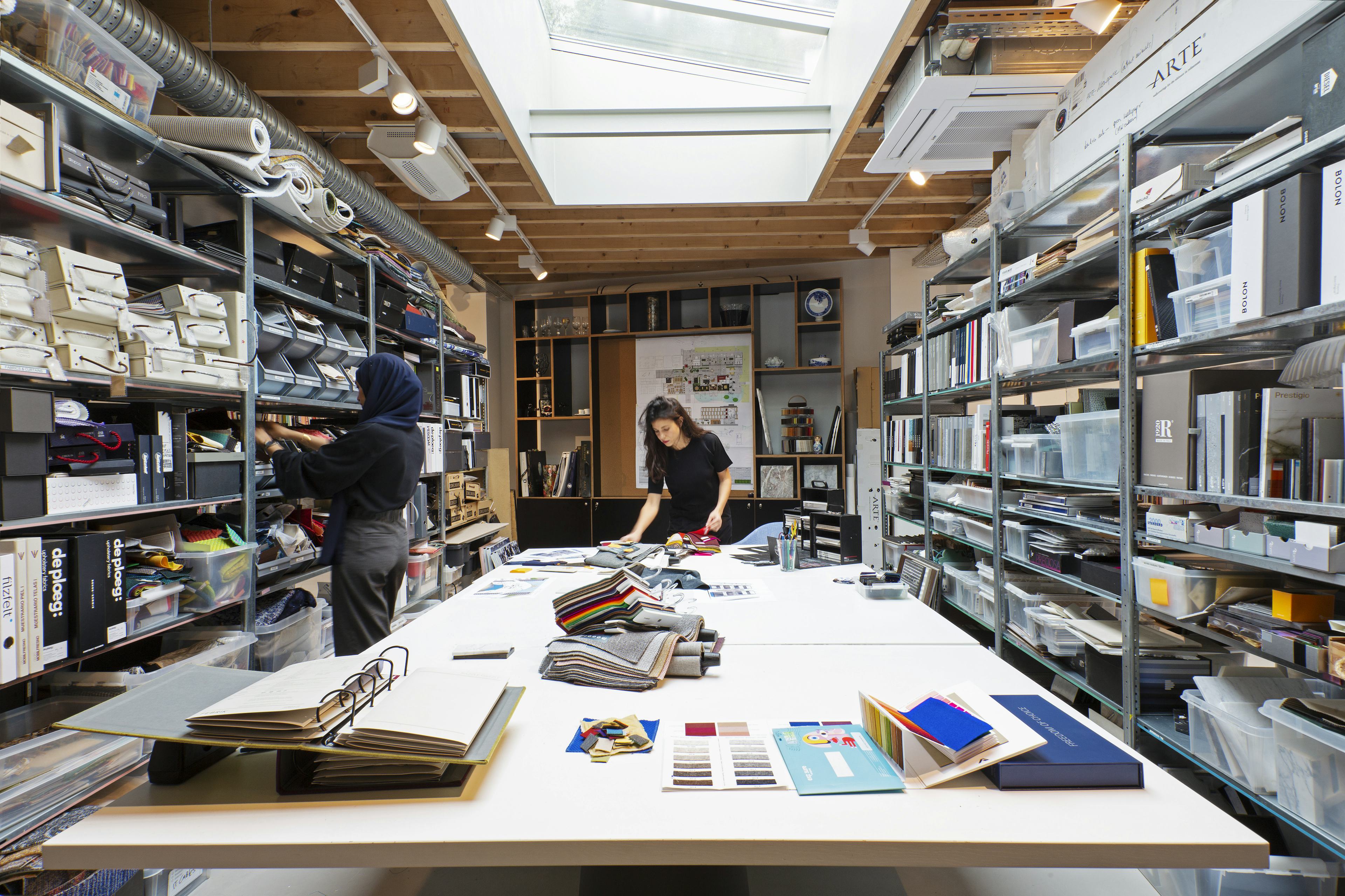 Interior of Marcel Wanders design studio