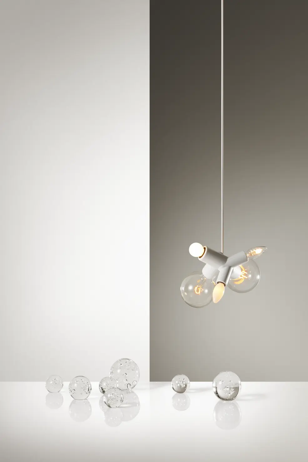 Poetic composition Clusterlamp suspension