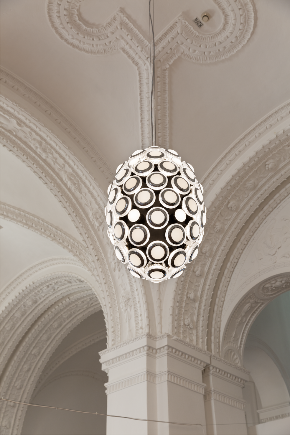 Iconic Eyes suspension light in Bavarian National Museum 11