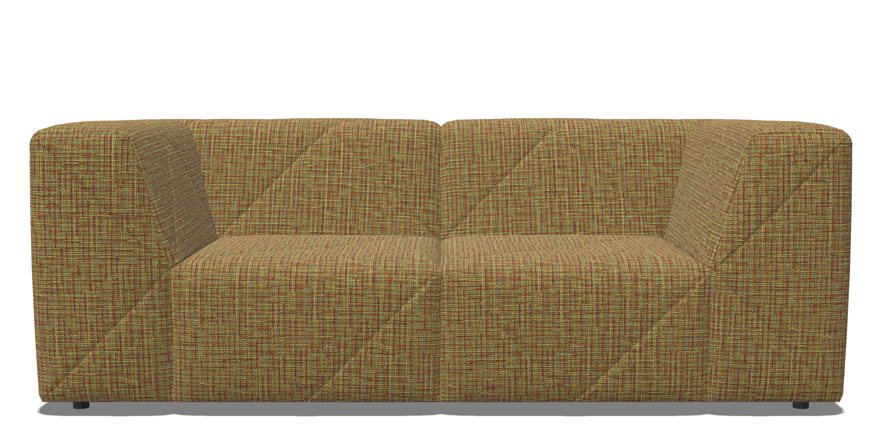 BFF Sofa double seater high armrest multicolour