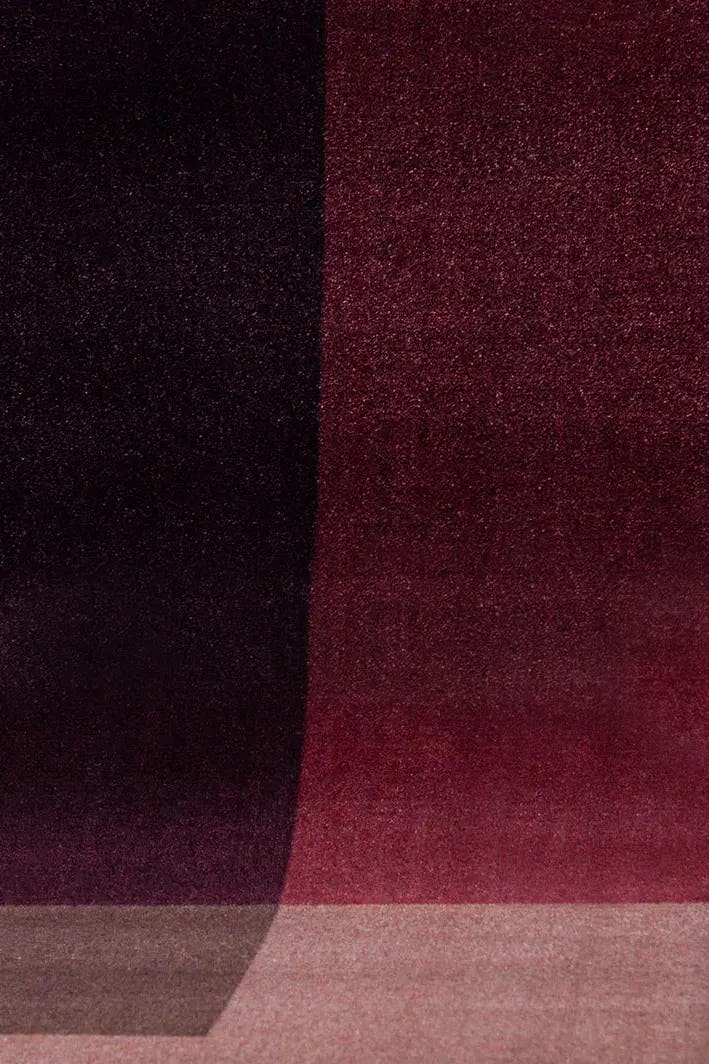 Carpet Blended 5 colours red detail