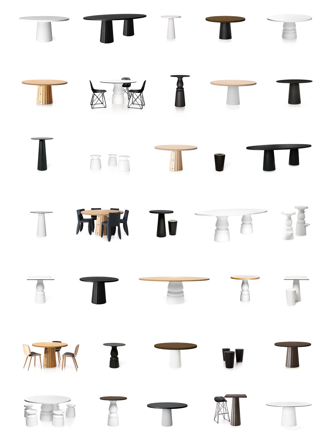 Moooi container table overview 