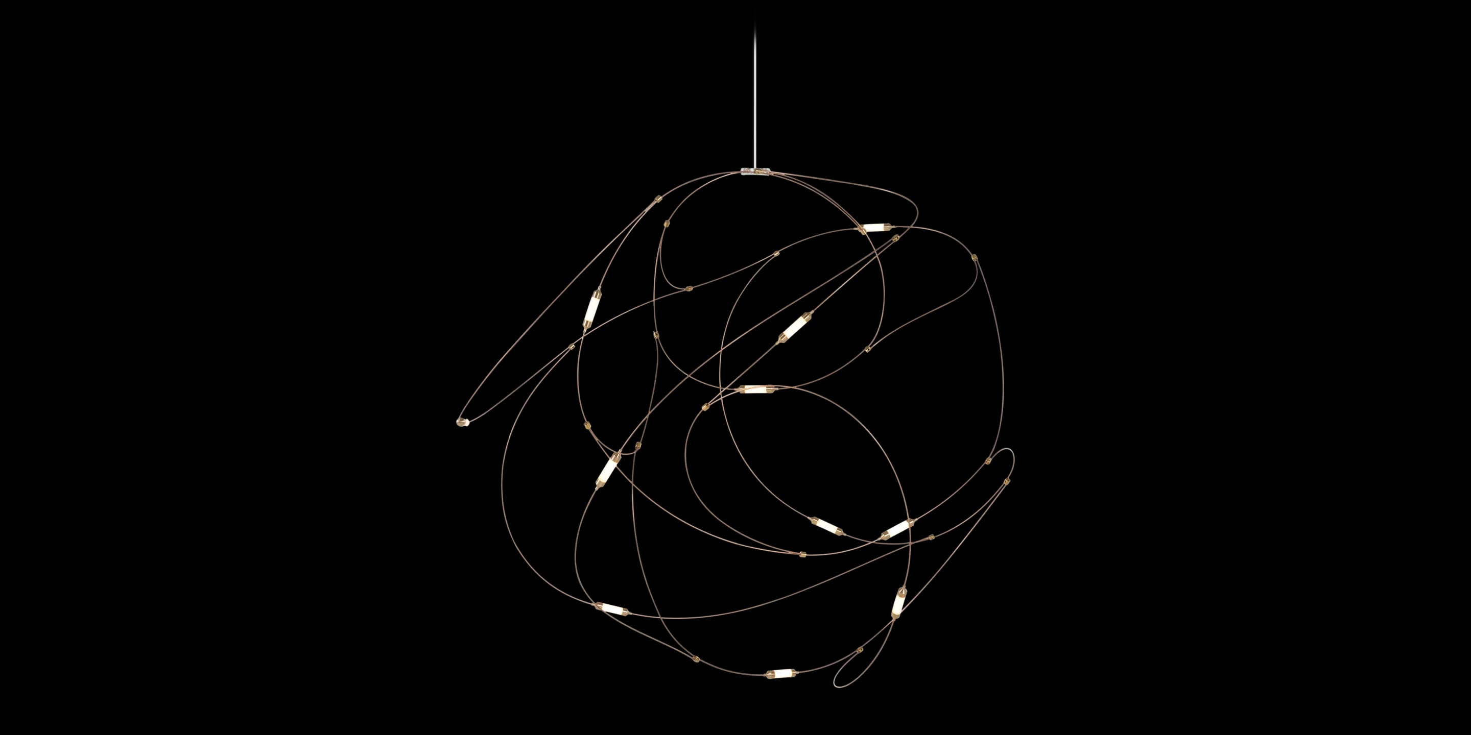 Flock of Light suspension light 11 front view