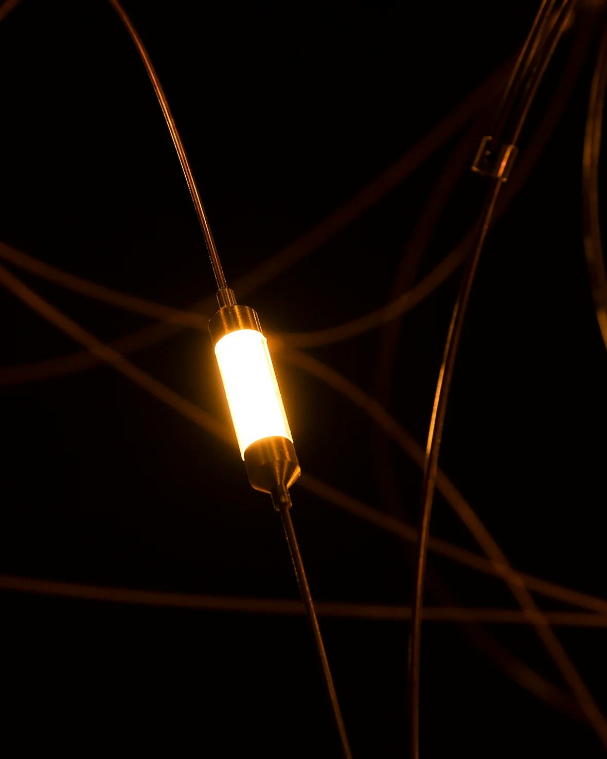 Flock of Light suspension light detail light output