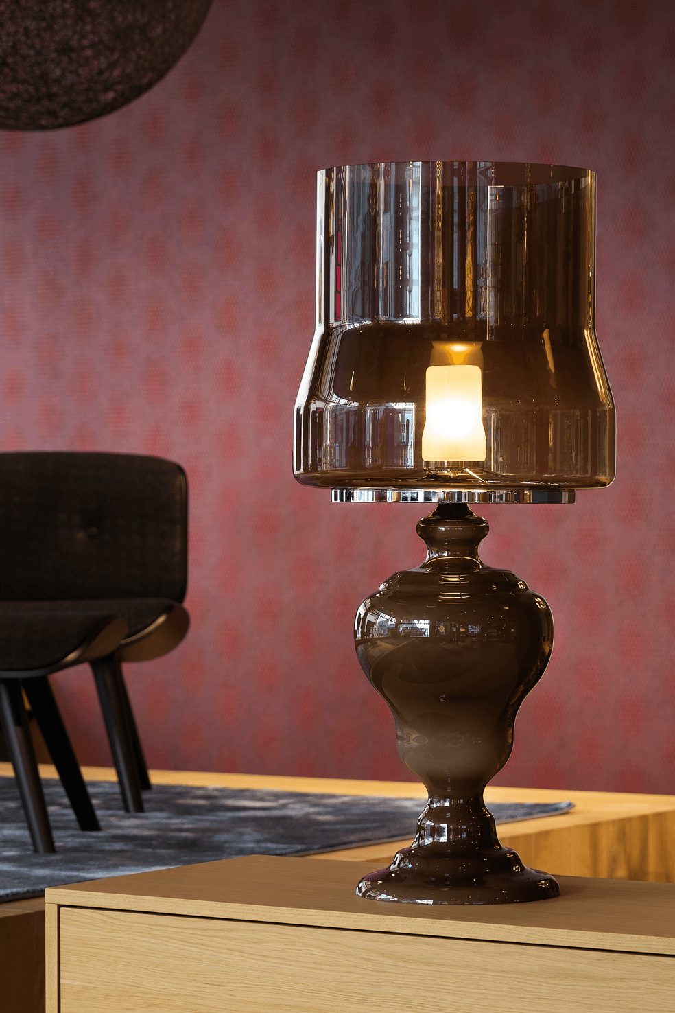 Interior of London Showroom with Kaipo TOO table lamp