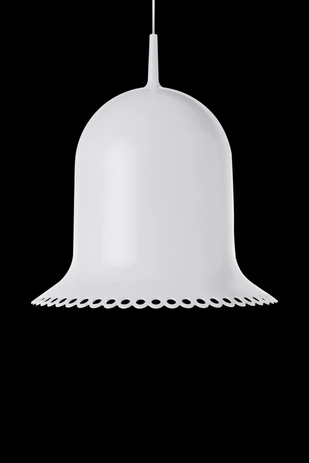 Lolita suspension light white front side