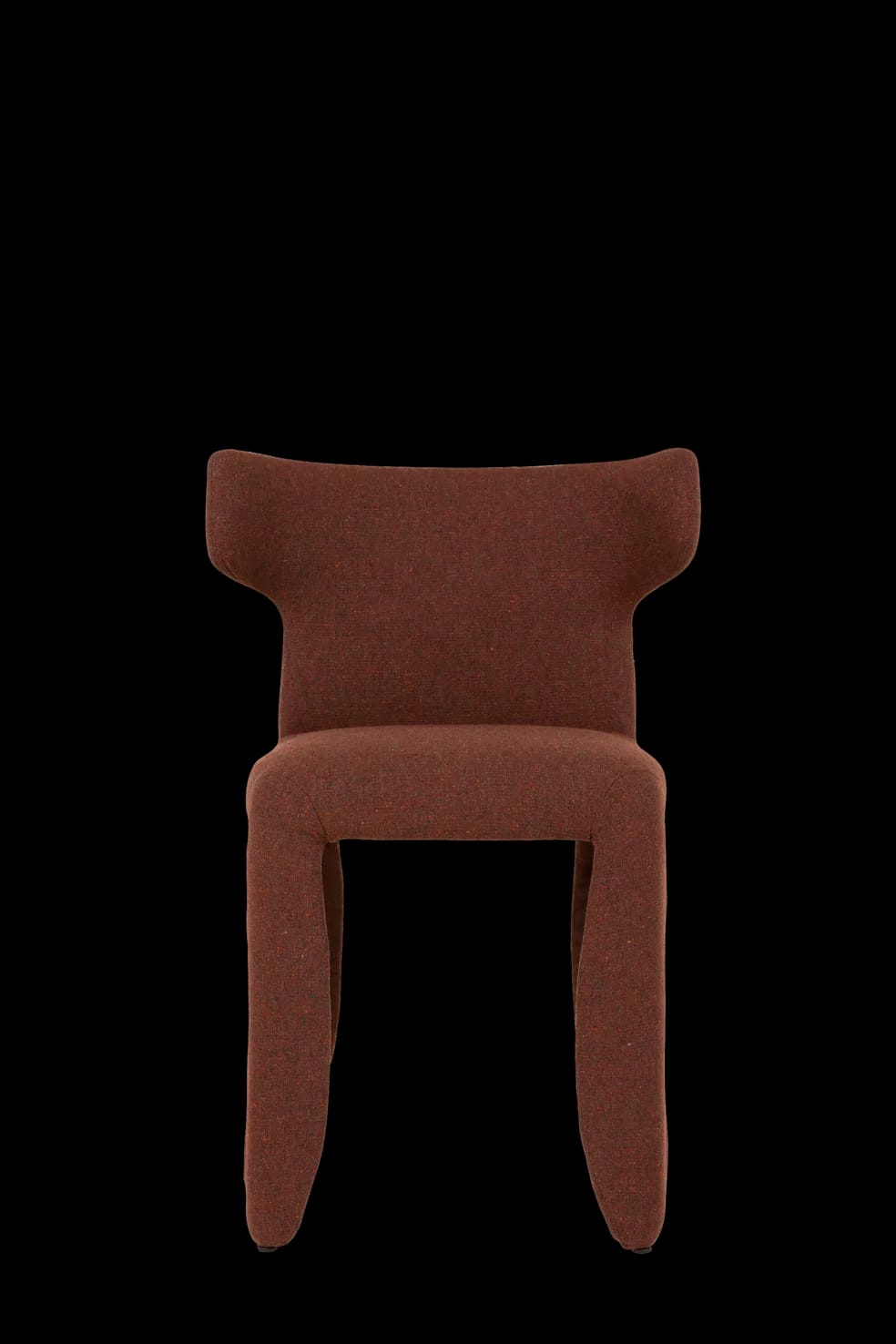 Monster Armchair Naked Solis Sunset red front side