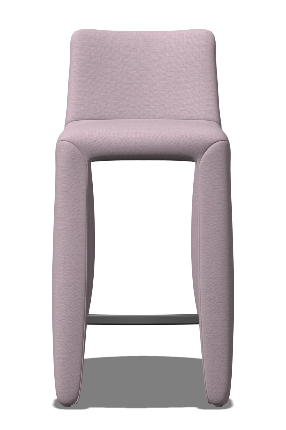 Monster Barstool low no stitching pink