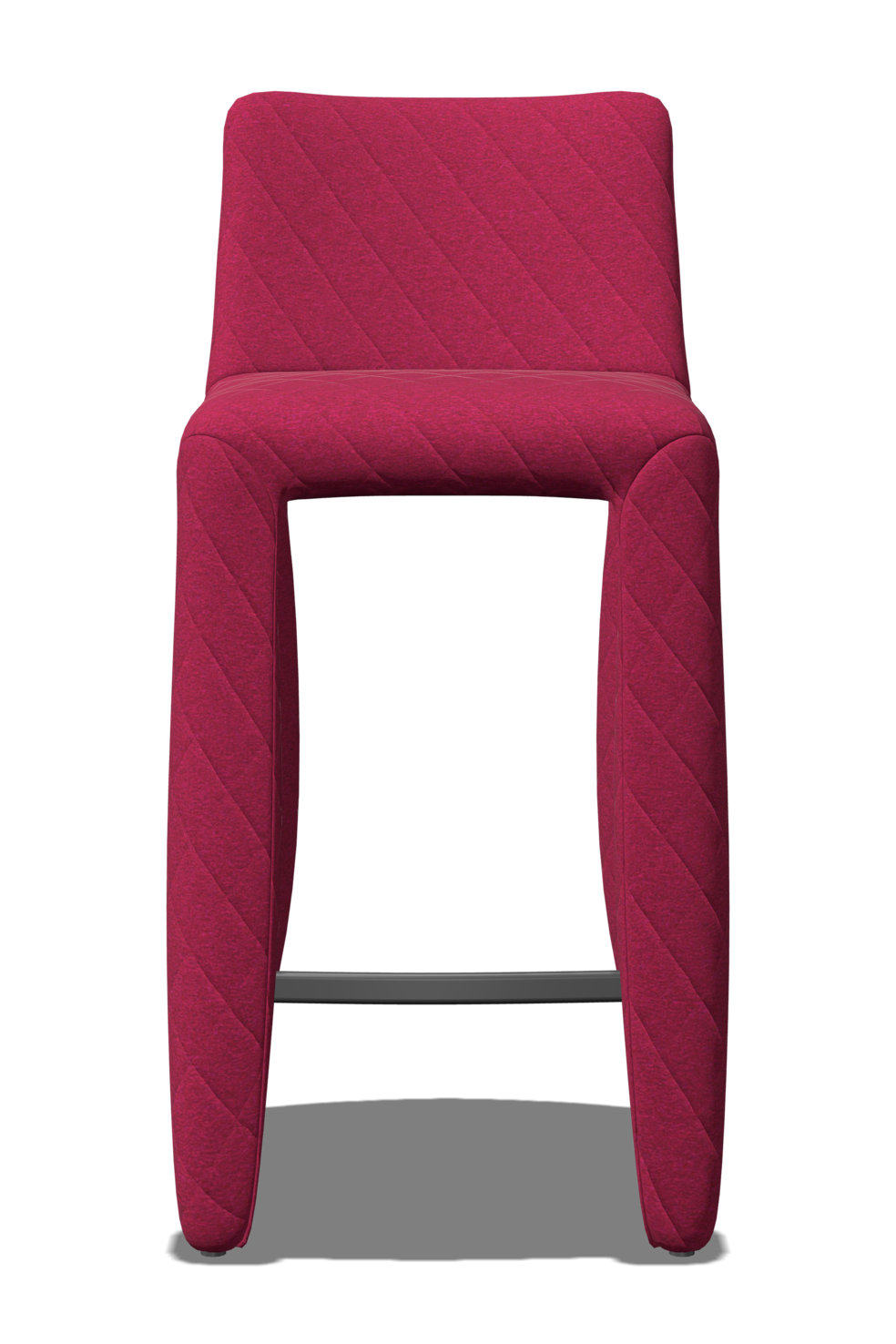 Monster Barstool low stitching pink