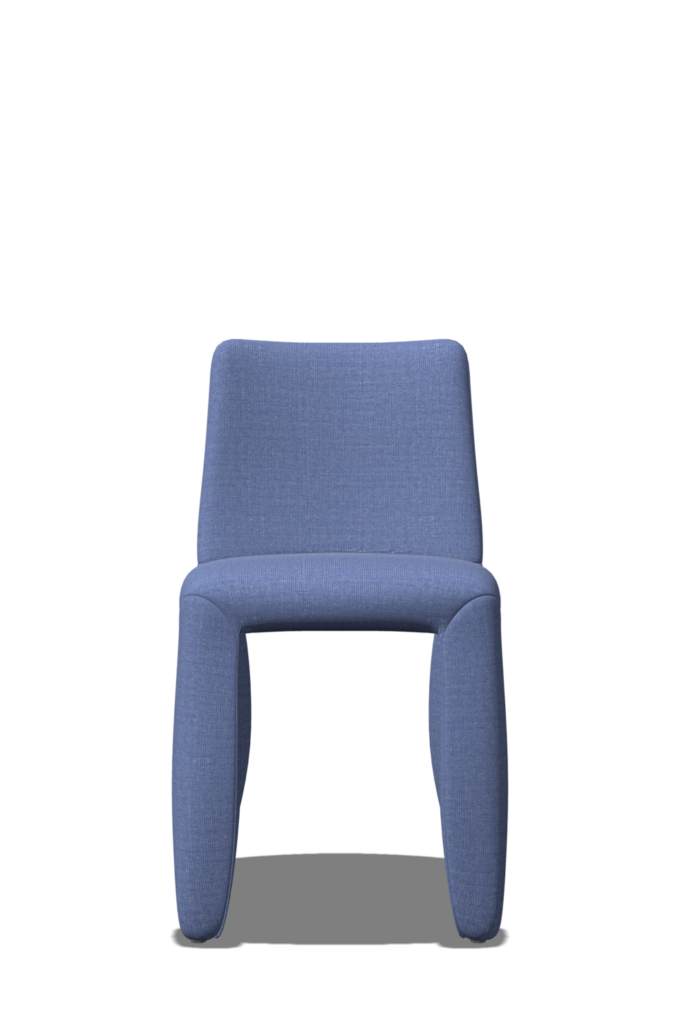 Monster Chair no arms no stitching blue
