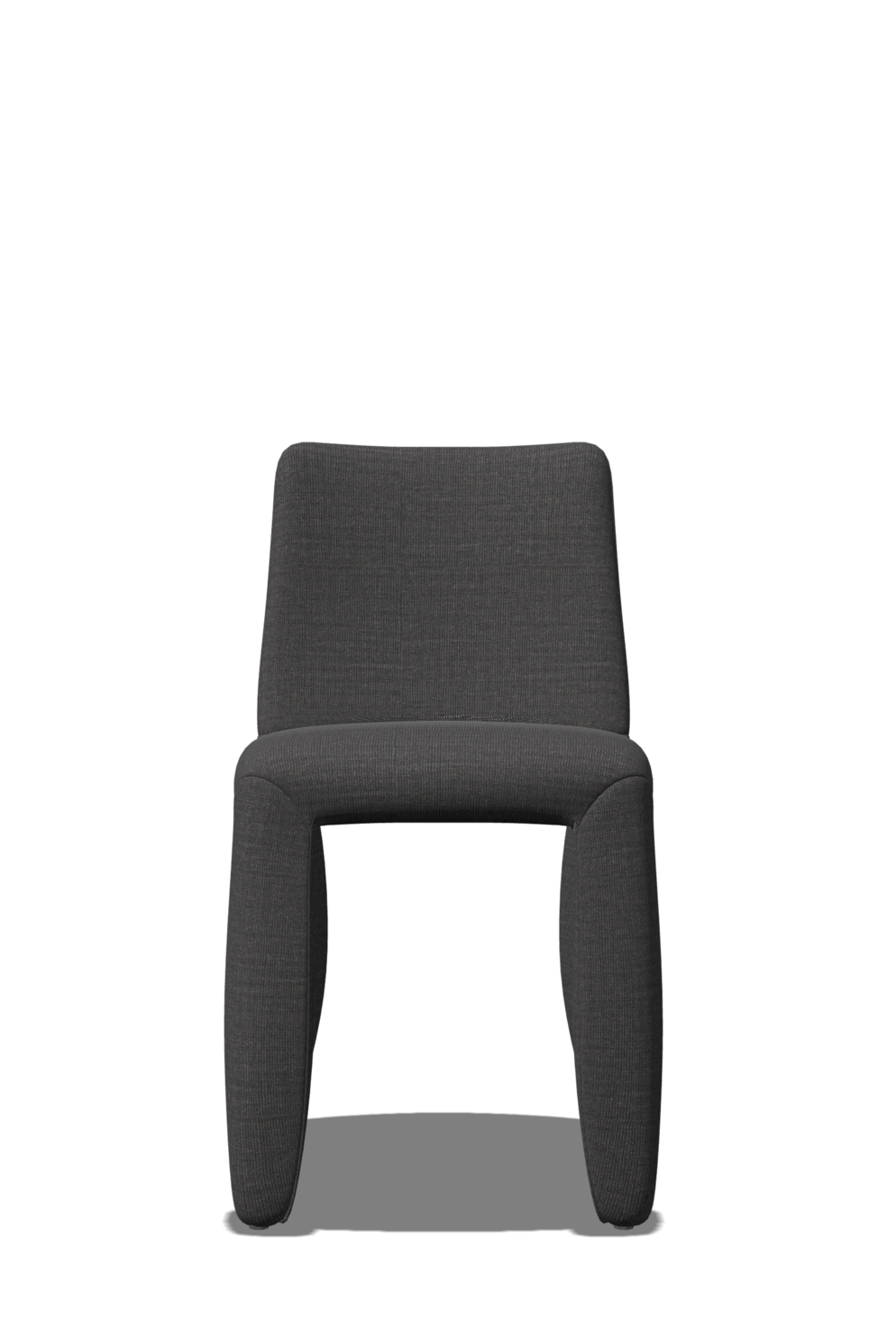 Monster Chair no arms no stitching grey