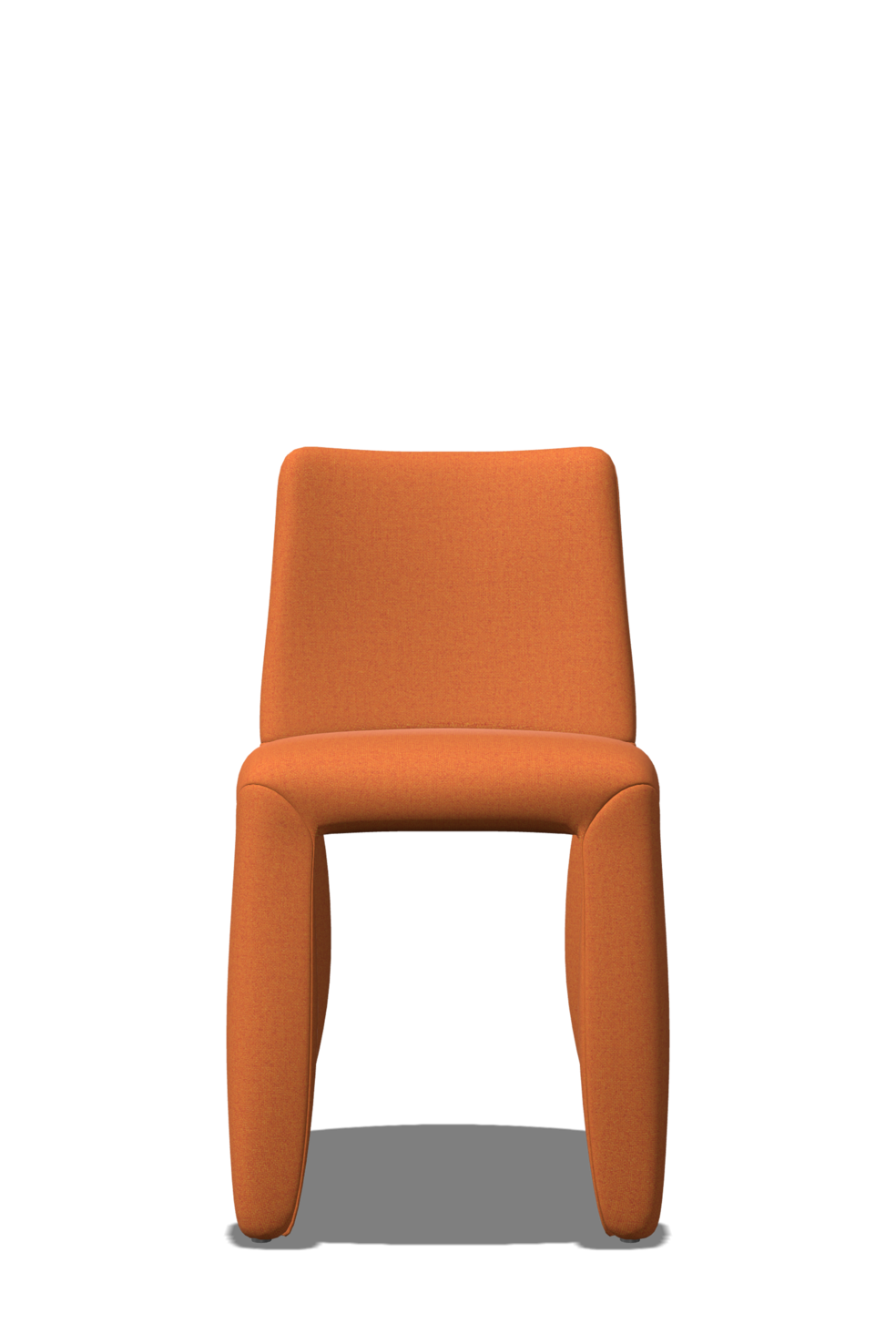 Monster Chair no arms no stitching orange
