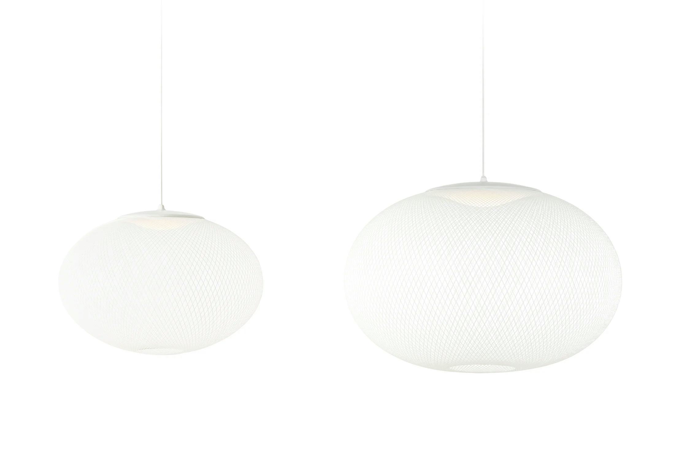 NR2 suspension light white two sizes medium and large