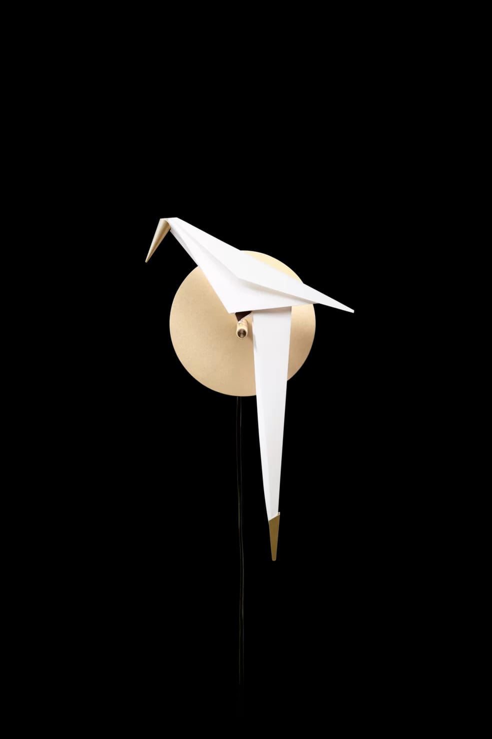 Perch Light Wall Small Recessed front view non dimmable