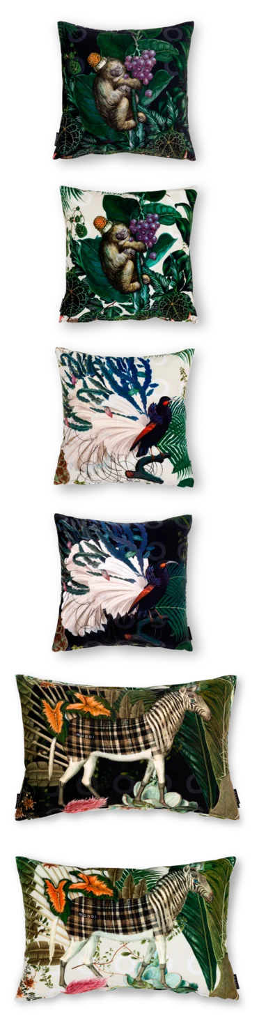 Pillows Menagerie overview 2