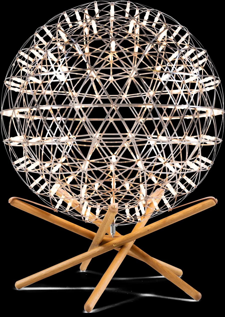 Raimond II Tensegrity floor lamp R61 front view