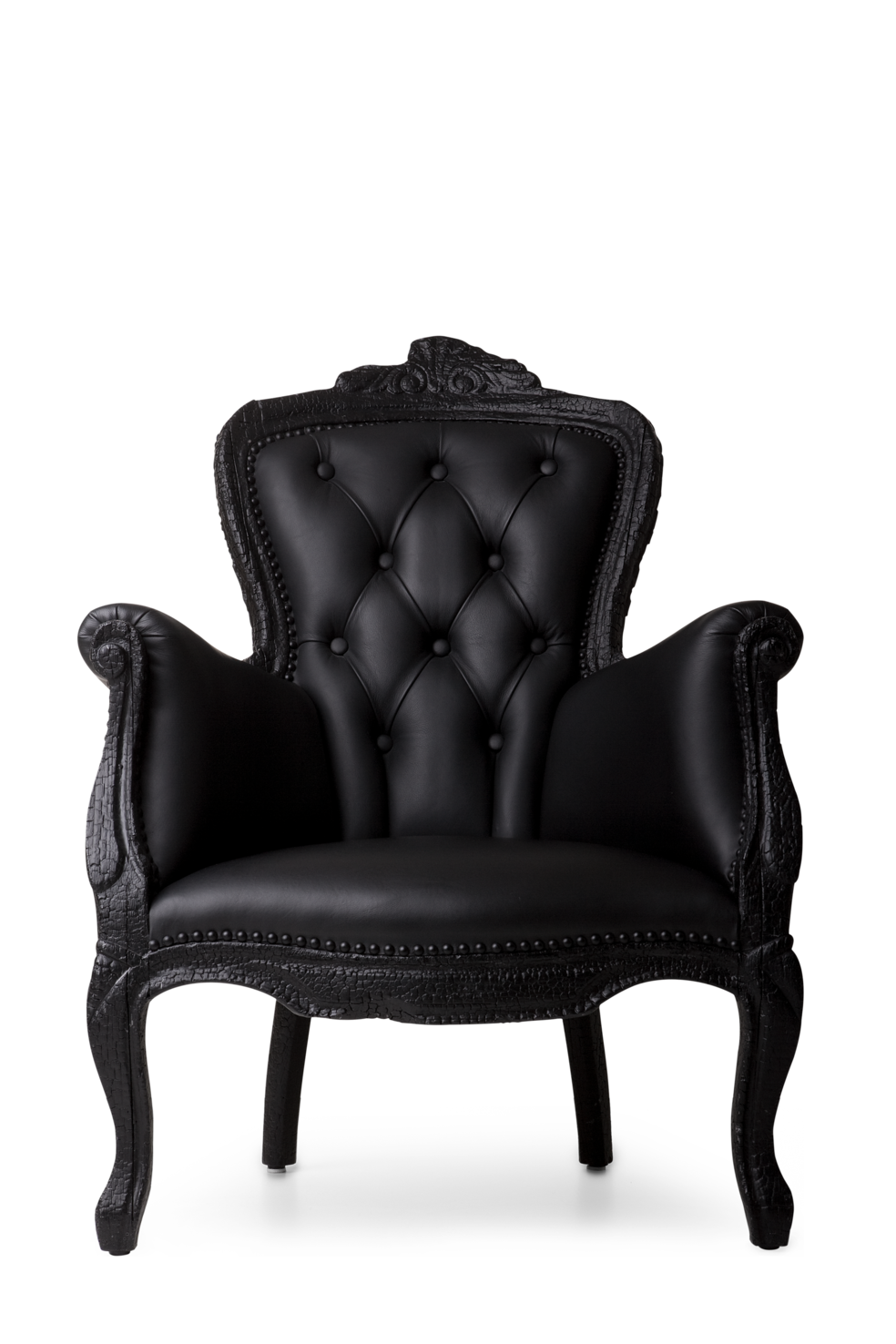 Smoke Dining Chair front view