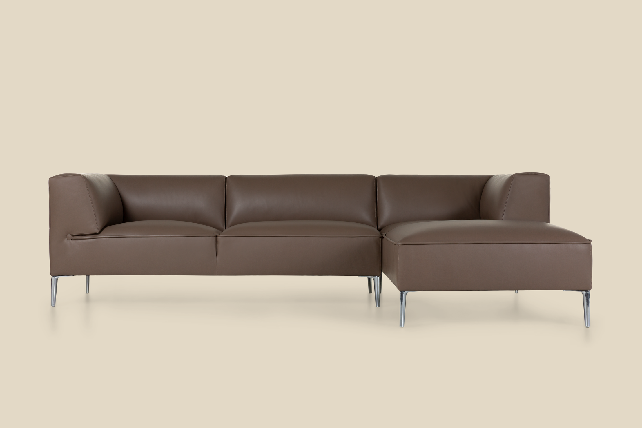 Sofa So Good Raw umber double front view