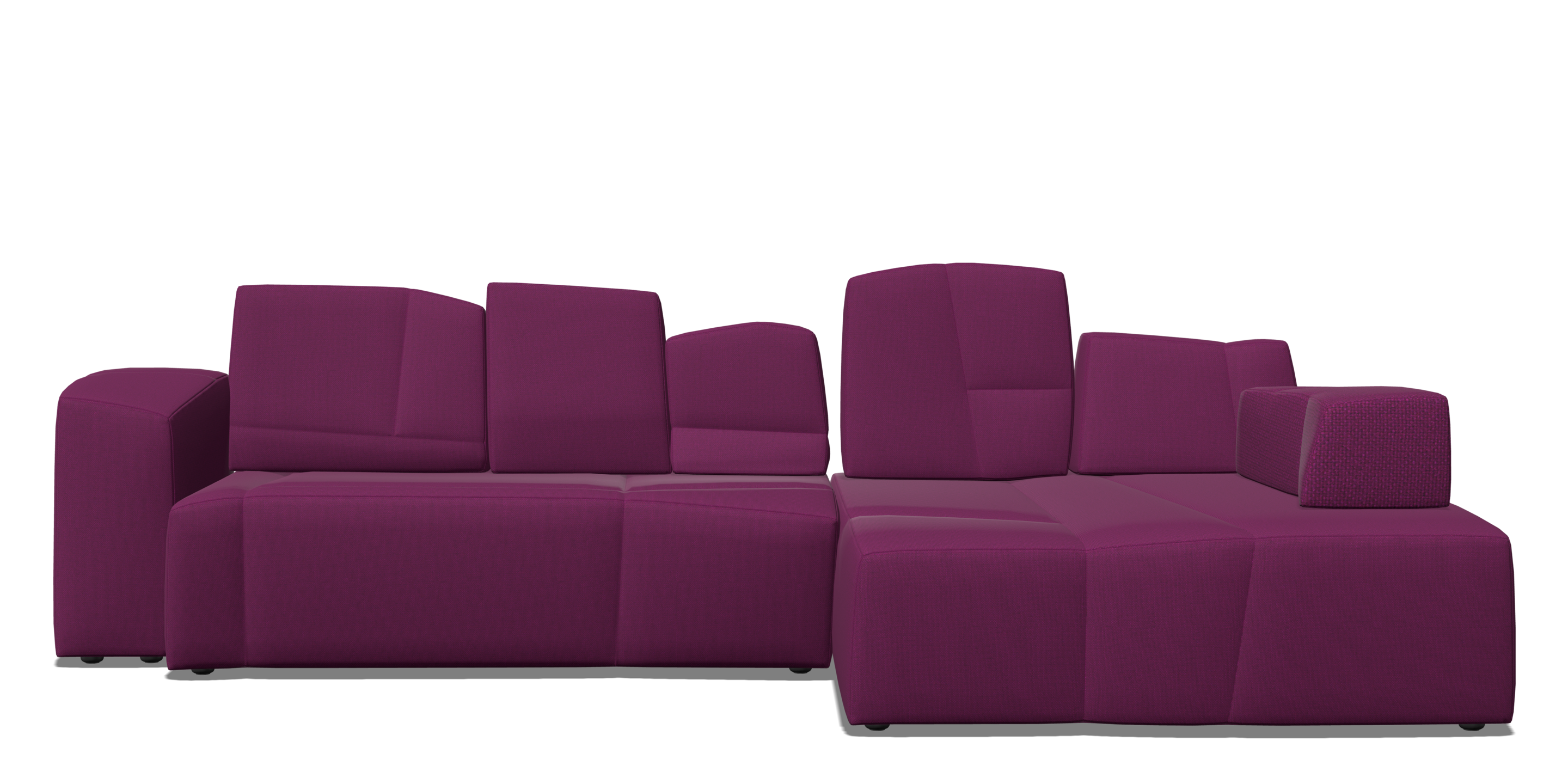 SLT Sofa XL left purple