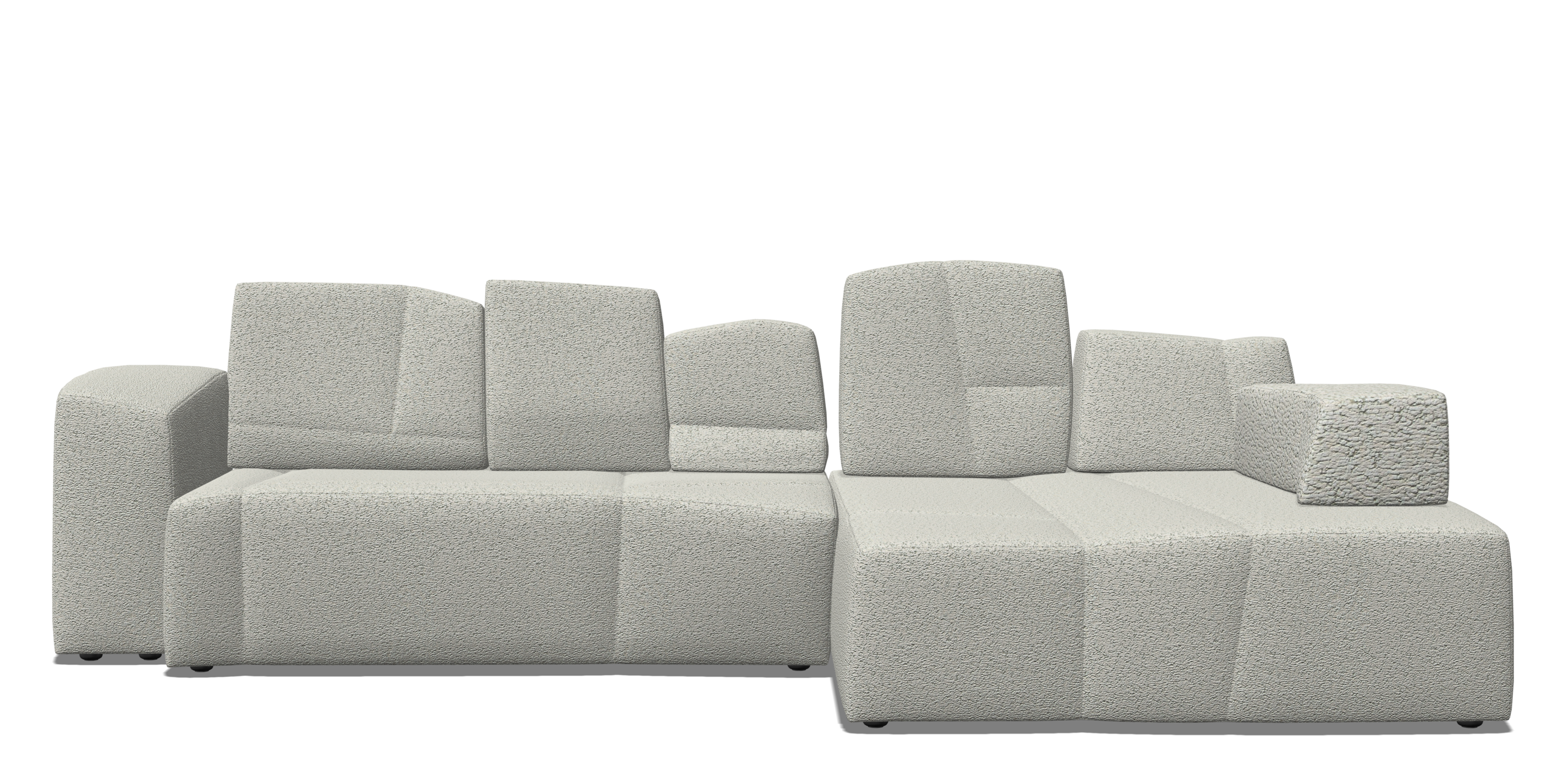 SLT Sofa XL left white