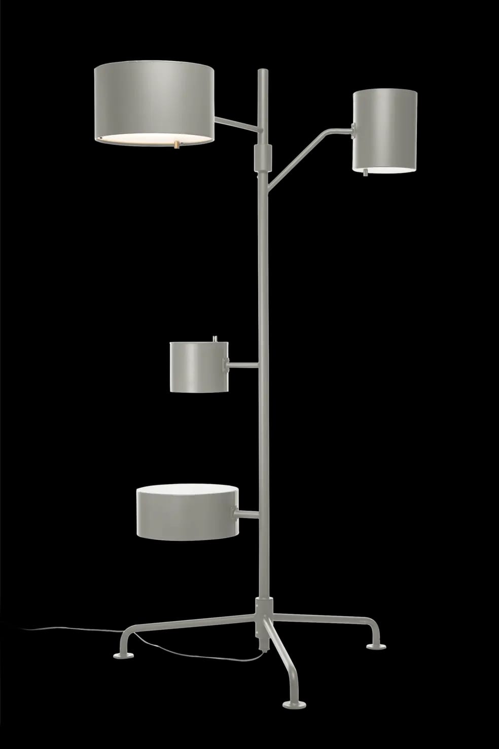 Statistocrat Floor Lamp silk grey