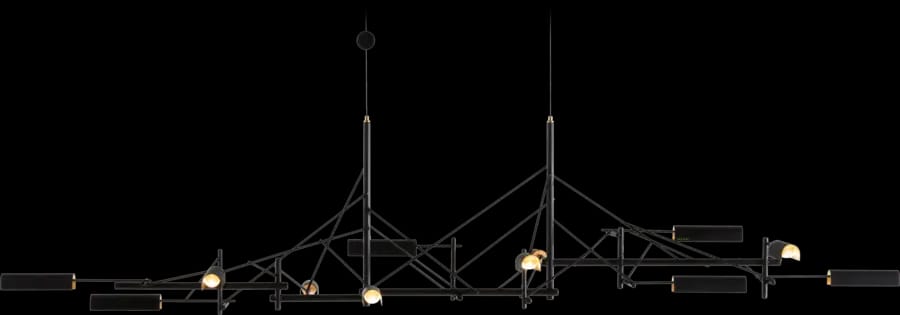 Tinkering suspension light 140 front view