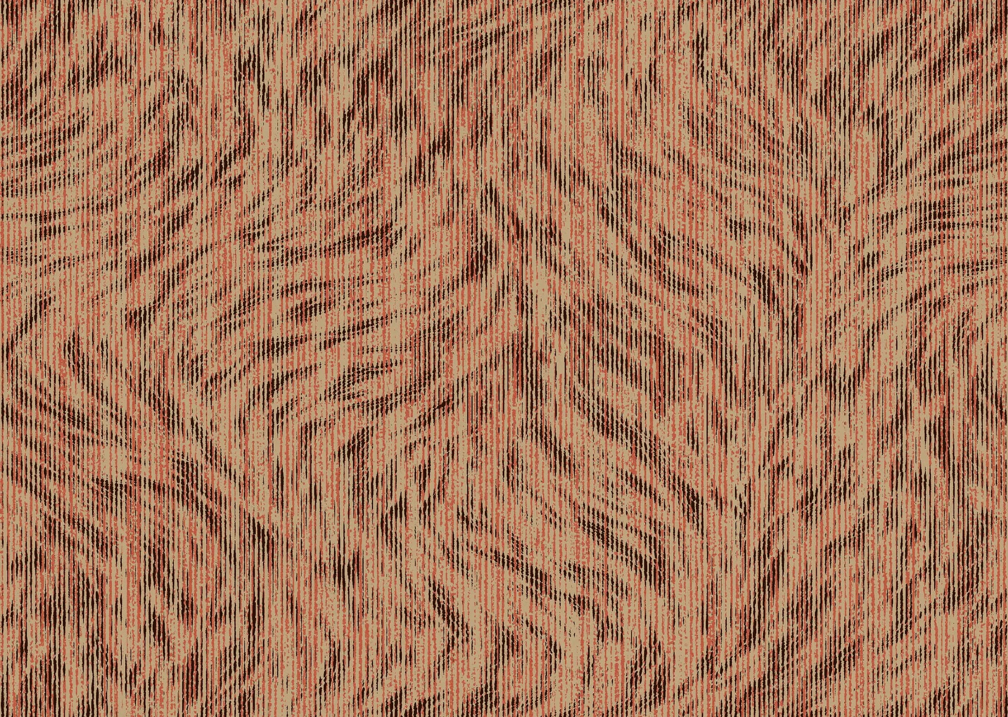 Moooi Wallcovering EA Blushing Sloth red