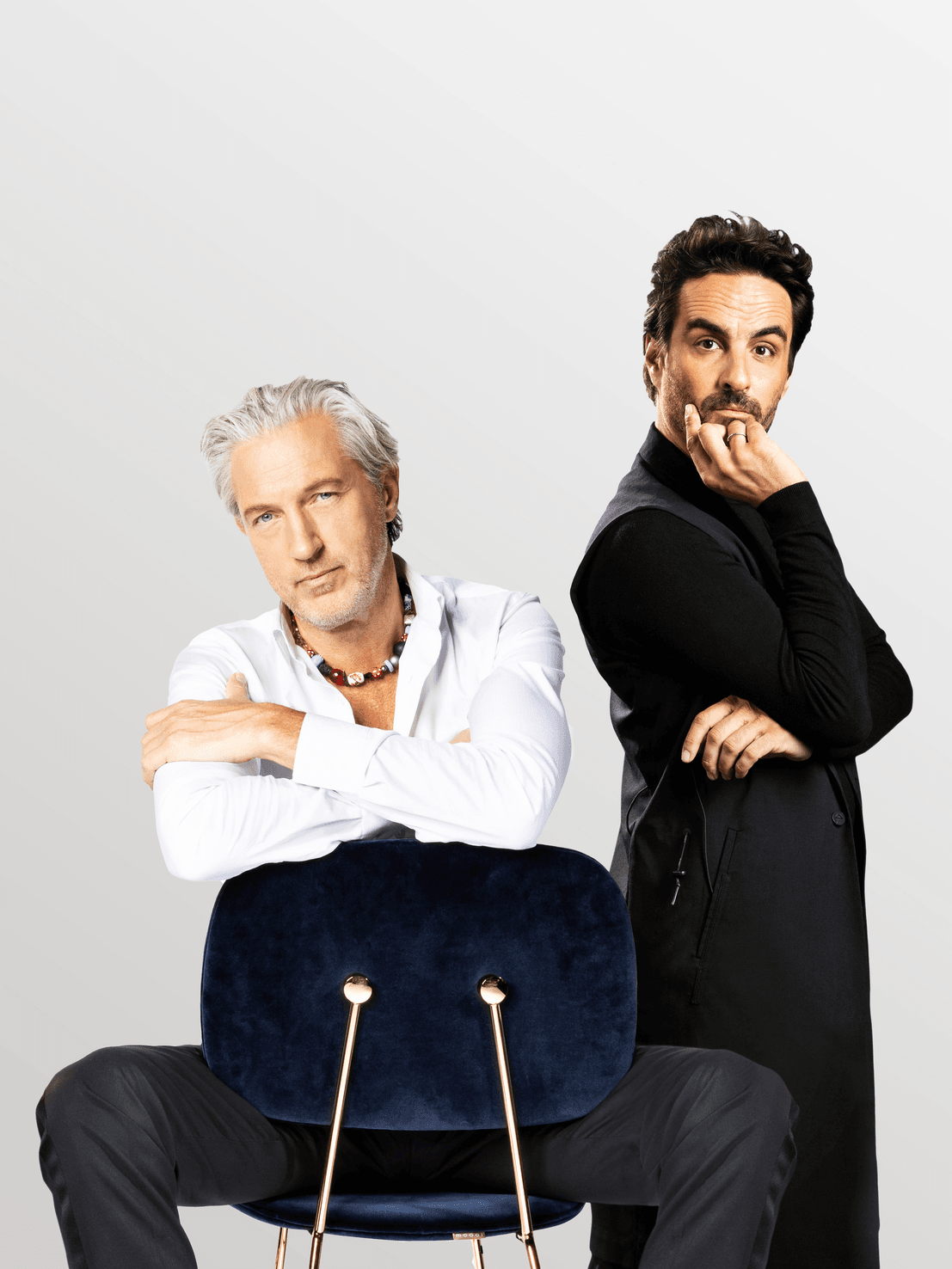 Portrait designers Marcel Wanders and Gabriele Chiave