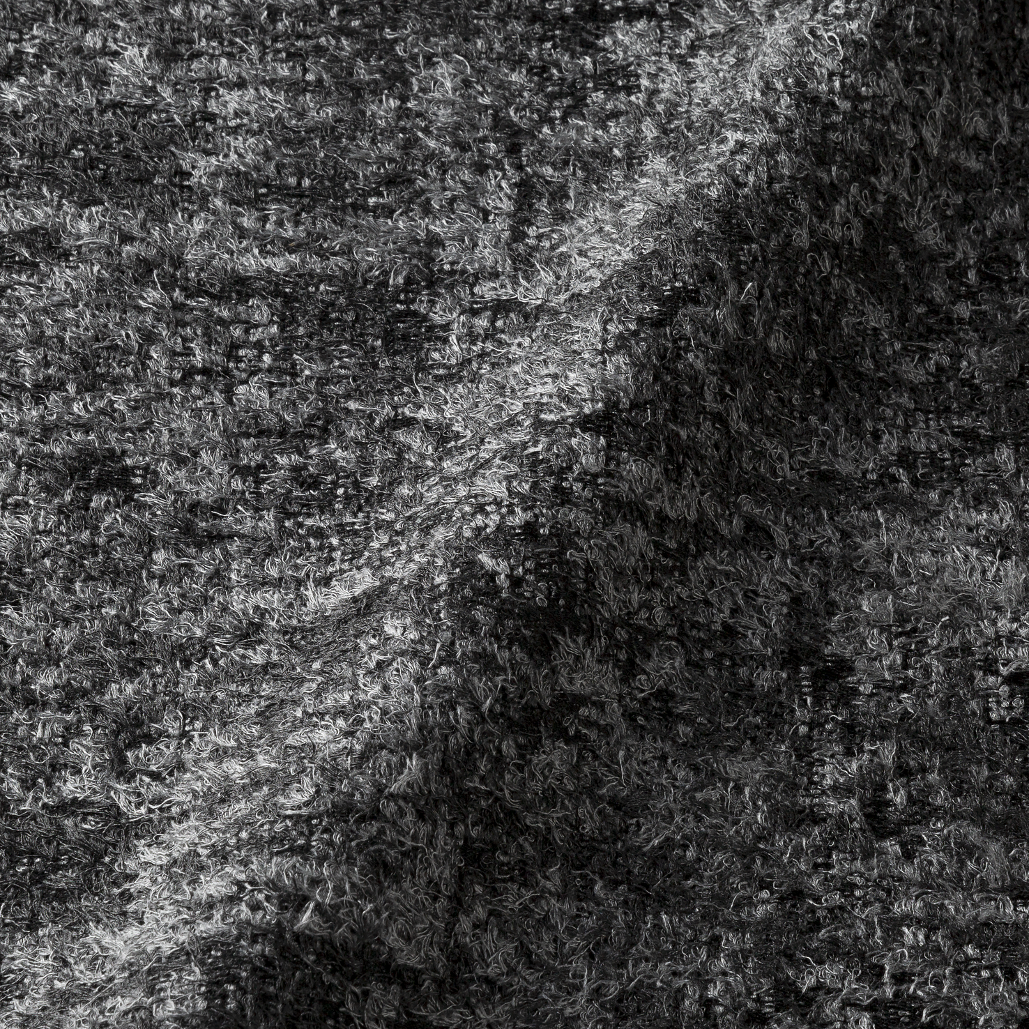Fabric sample Bearded Leopard Jacquard Grey