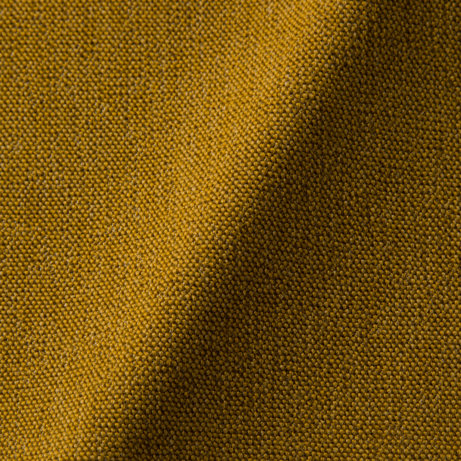 Fabric sample Justo Sennep yellow