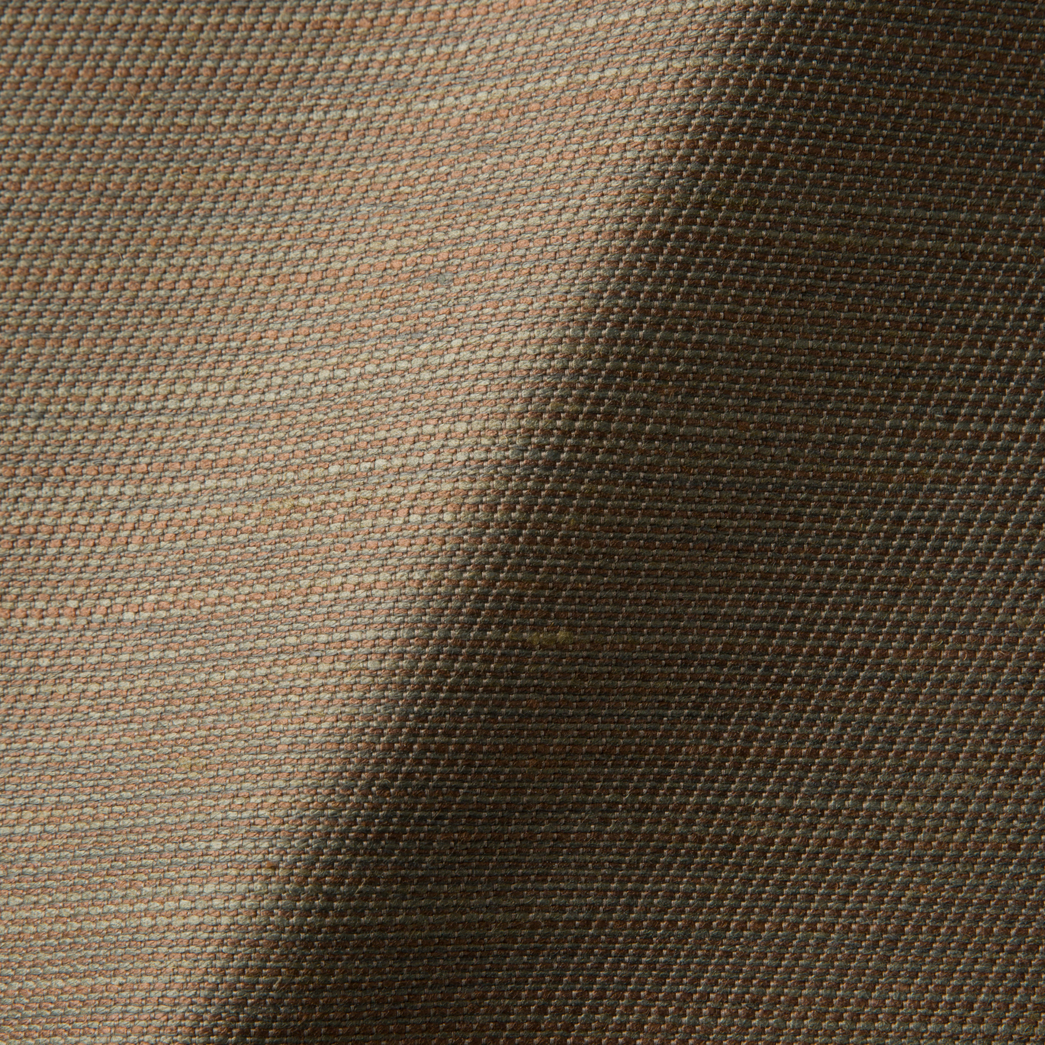Fabric sample Oray Ray copper brown