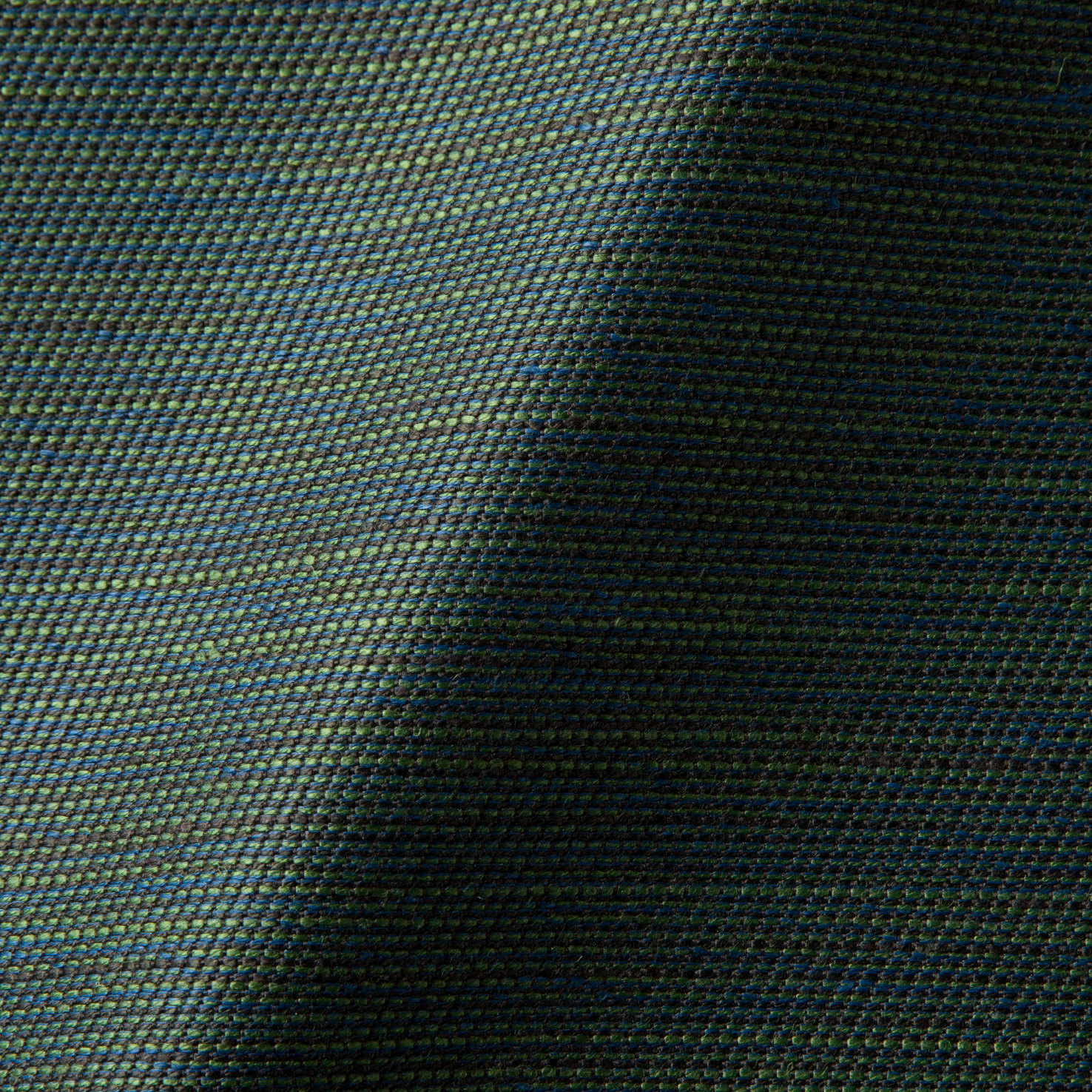 Fabric sample Oray Ray ocean blue