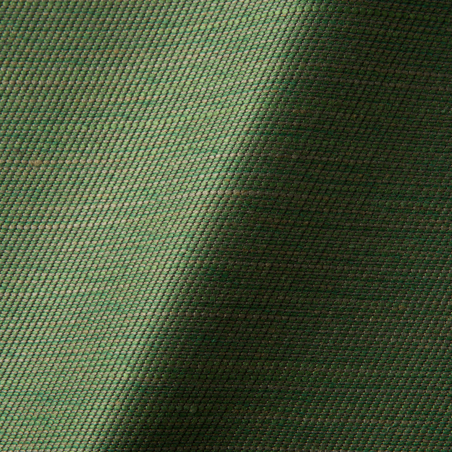 Fabric sample Oray Ray peyote green